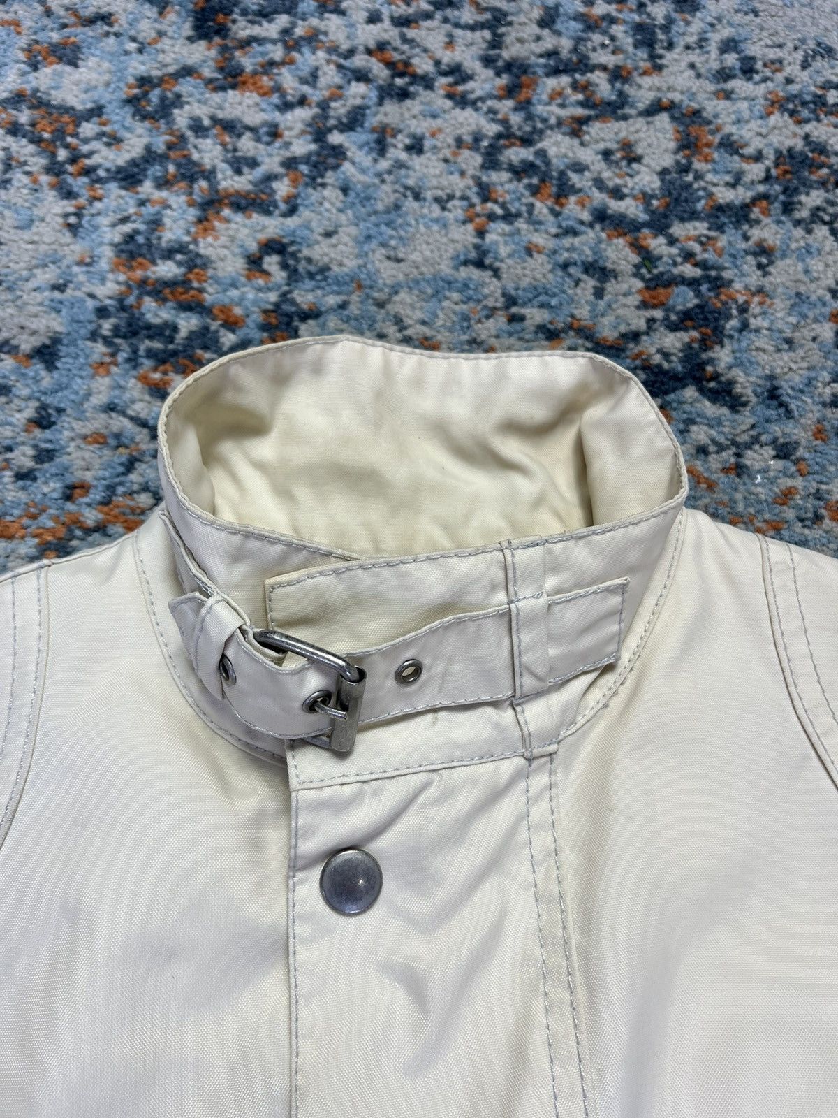 Belstaff × Vintage Vintage 90s Belstaff Gangster 1969 cropped biker jacket Size L / US 10 / IT 46 - 9 Thumbnail