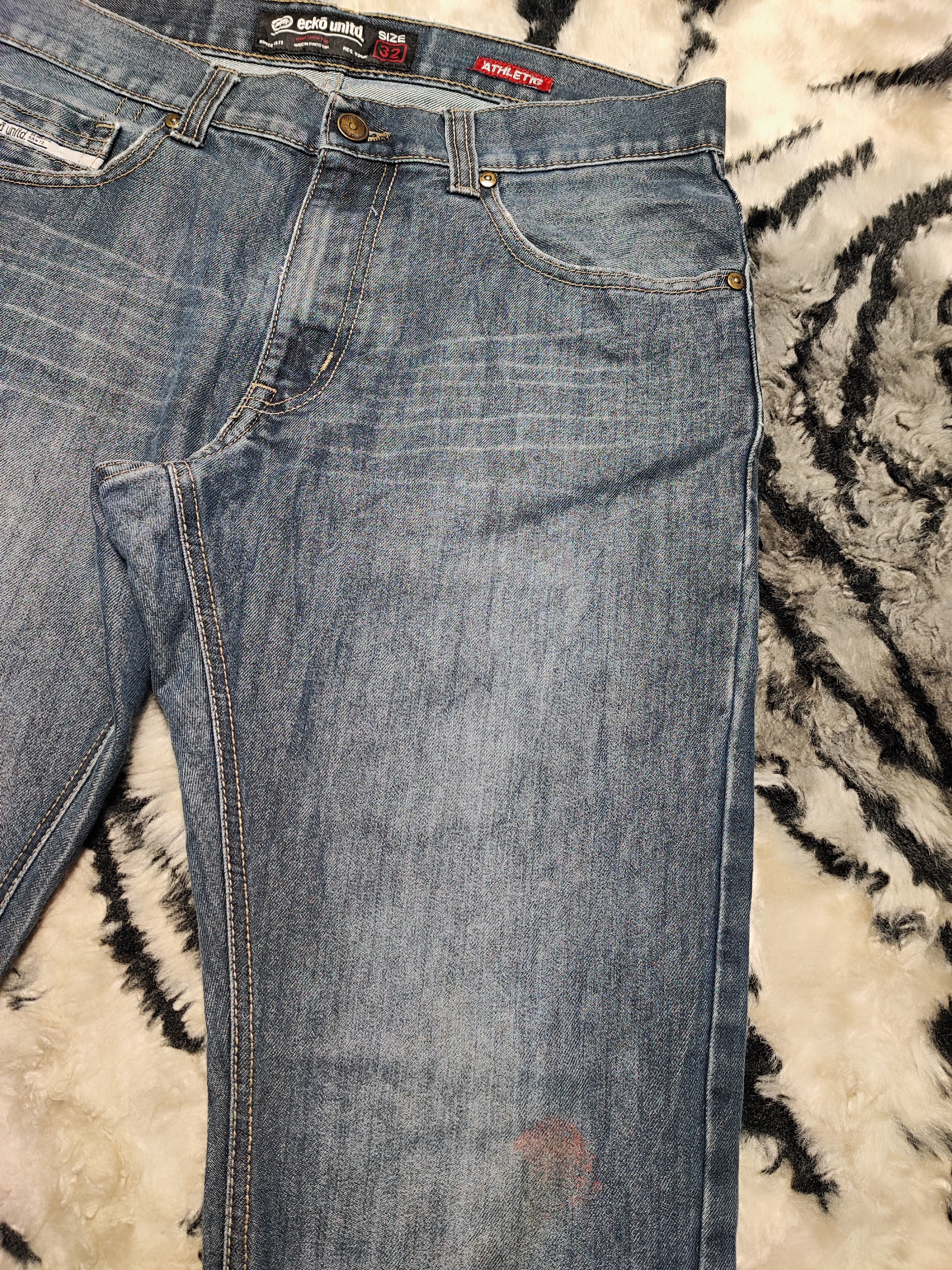 Ecko Unltd. × Jean × Vintage Ecko Unltd Grunge Jeans Size US 33 - 6 Thumbnail
