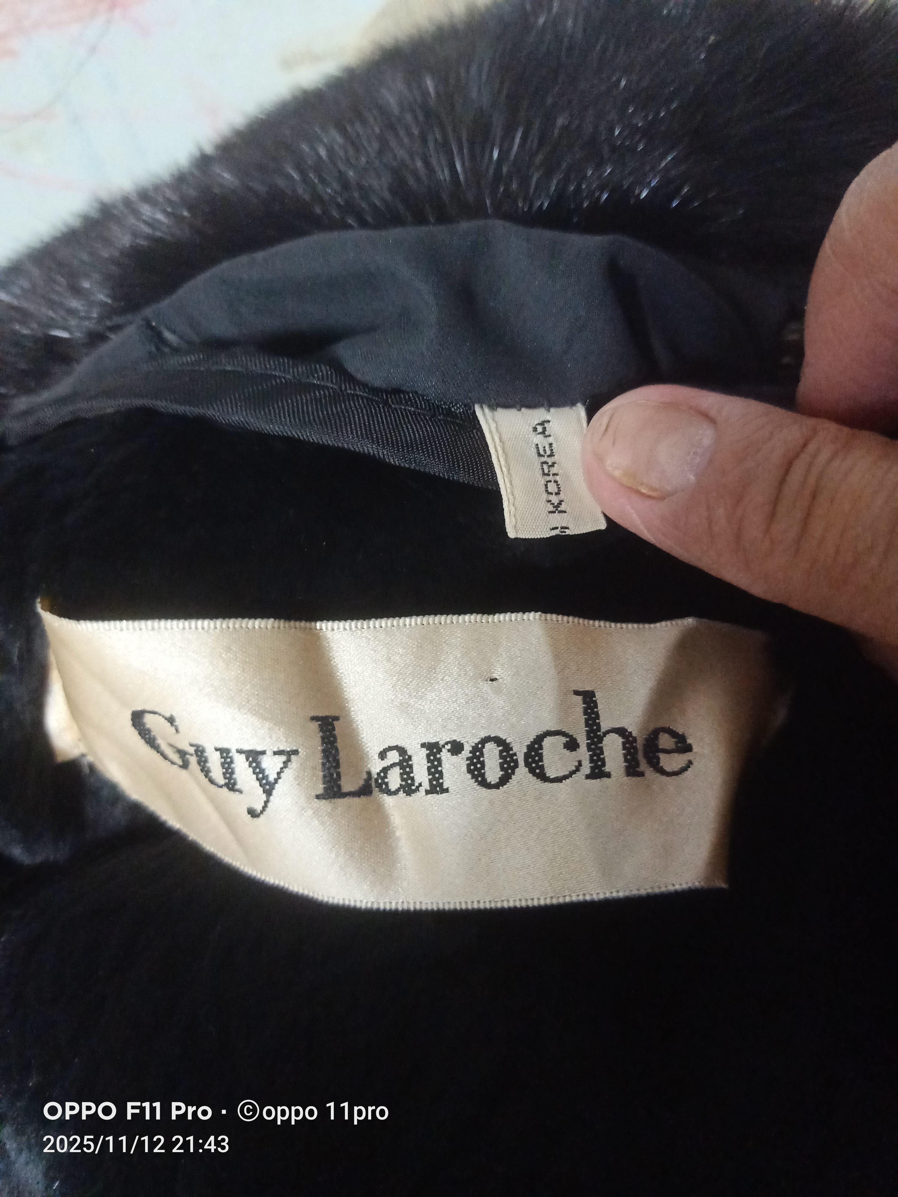 Guy Laroche 🌟Guy Laroche Vintage Long Coat HeavyJacket Men 🌟 Size US XL / EU 56 / 4 - 7 Thumbnail
