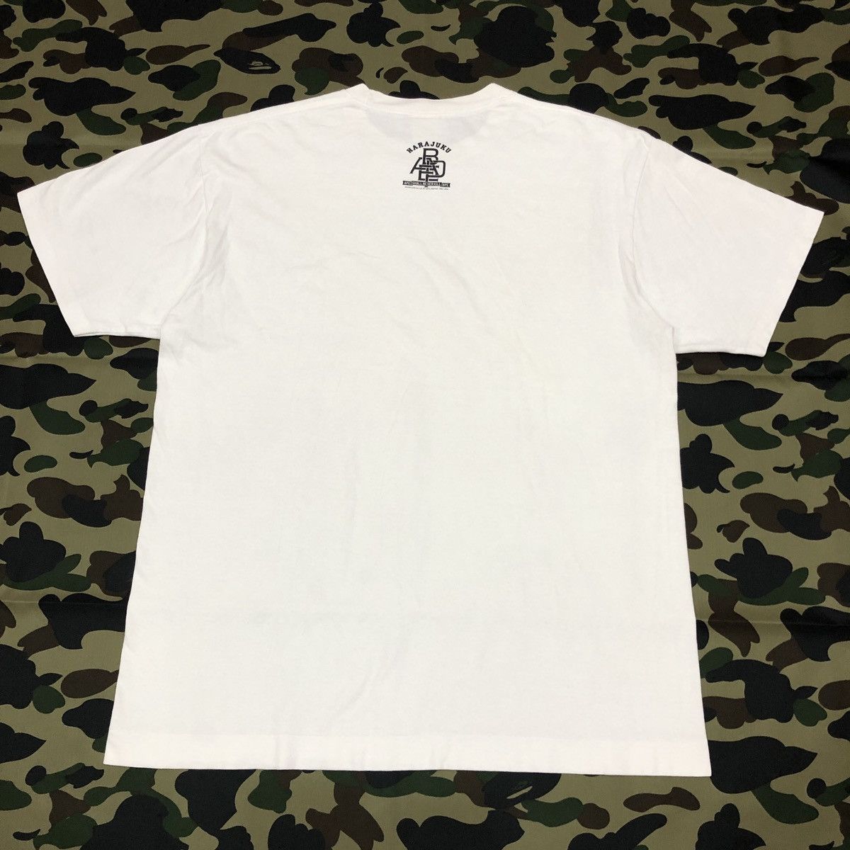 Bape Bape College Logo Harajuku Swarovski Tee Size US L / EU 52-54 / 3 - 5 Thumbnail