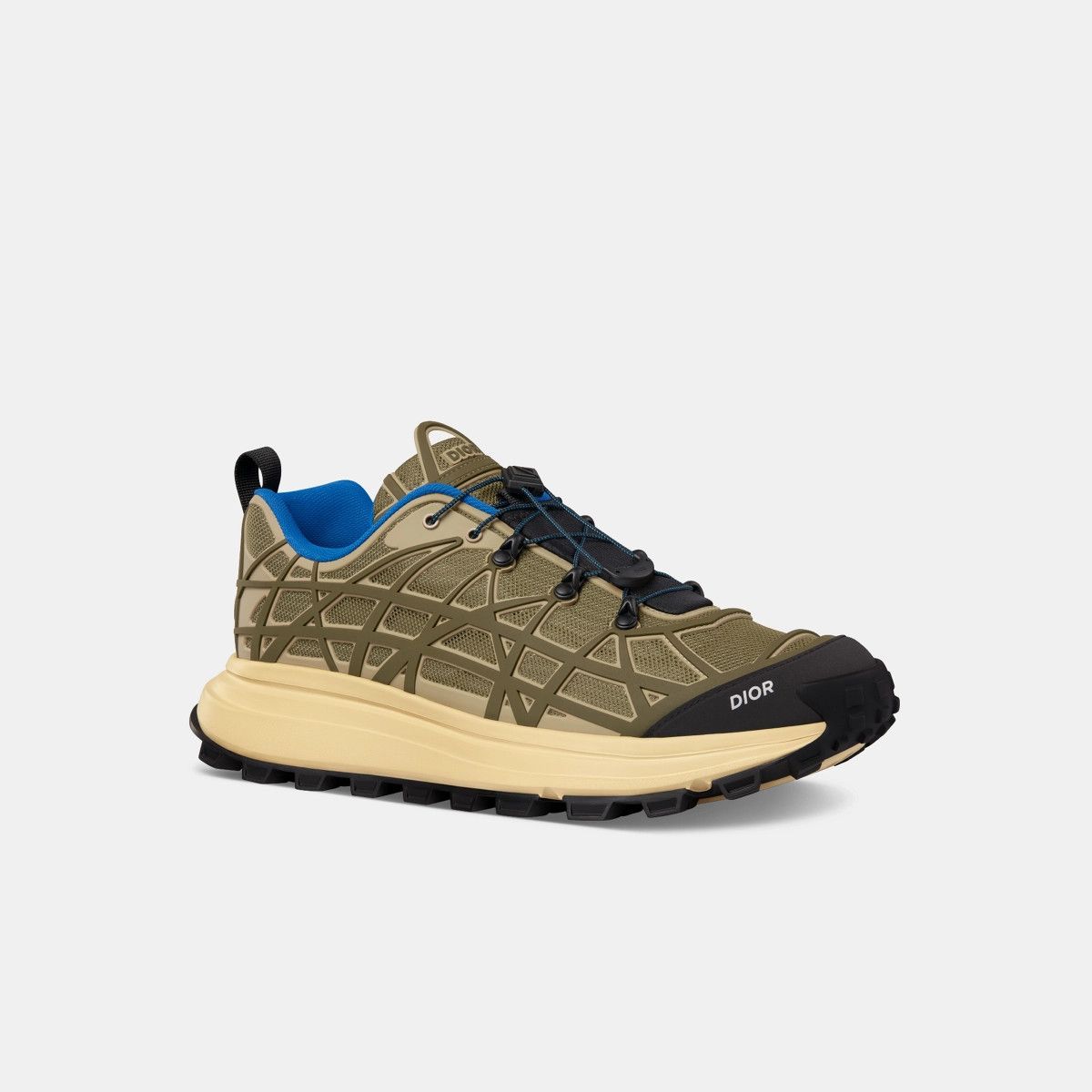Dior o1bcso1str0125 B31 Runner Sneaker in Brown Size US 8 / EU 41 - 2 Thumbnail