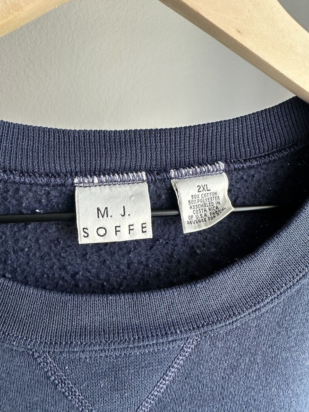 Vintage Vintage US Navy Crewneck Navy Blue Size US XXL / EU 58 / 5 - 4 Thumbnail