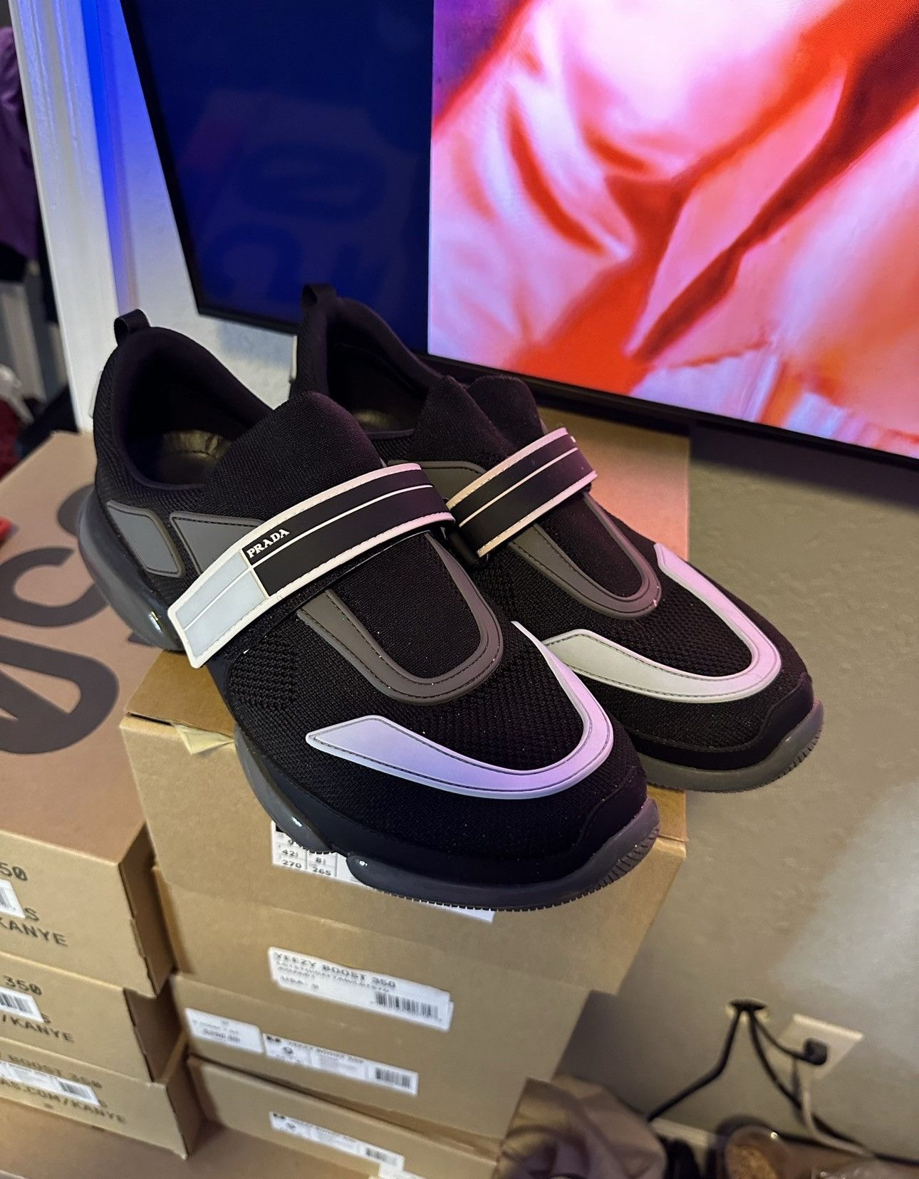 PRADA CLOUDBUST TRAINER