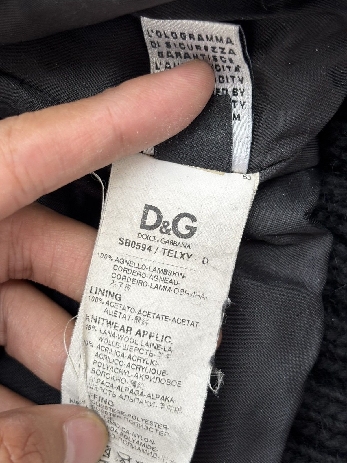 Dolce & Gabbana Y2K Crop Napoleon Leather Jacket Size US XS / EU 42 / 0 - 9 Thumbnail