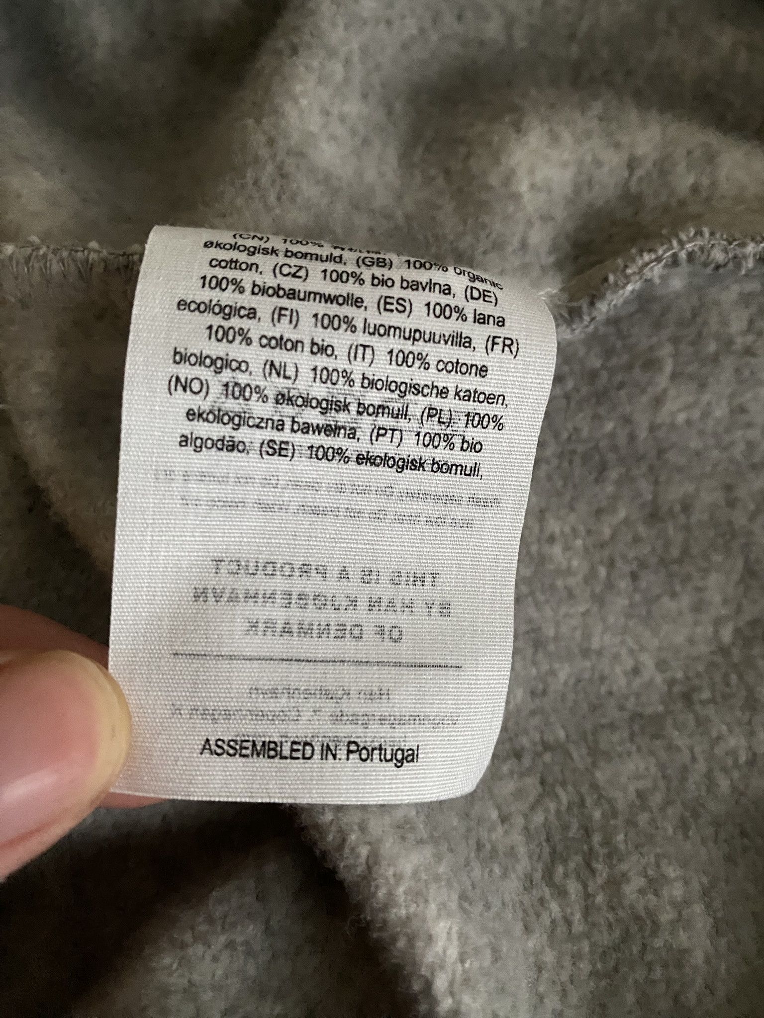 Acne Studios 48/M - Bulky Black Bleached Hoodie Size US M / EU 48-50 / 2 - 9 Thumbnail