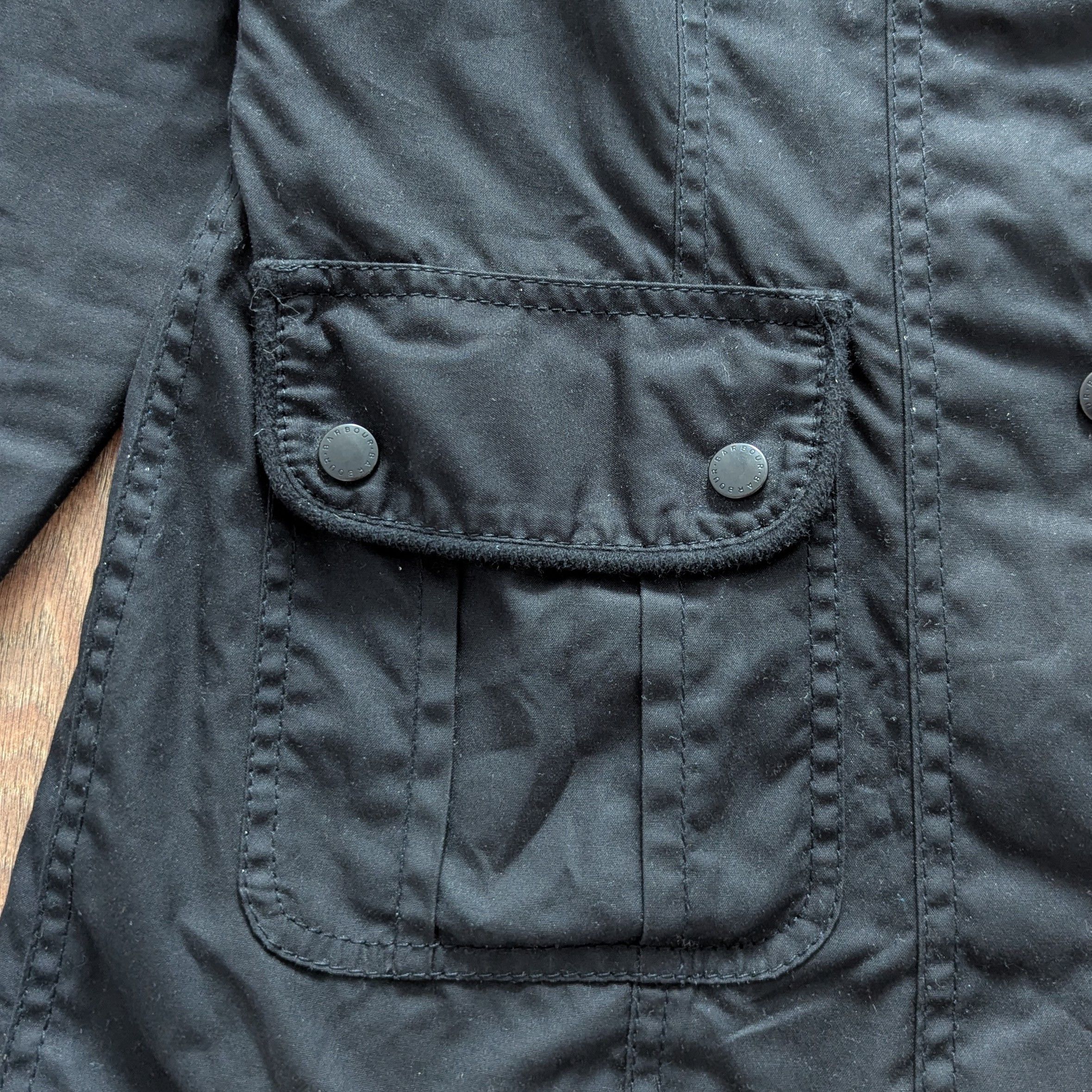 Barbour Barbour Ladies Utility Wax Jacket British Style Waxed Cotton Size S / US 4 / IT 40 - 7 Thumbnail
