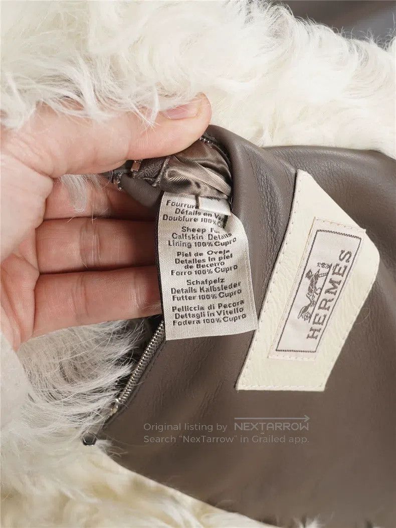 Hermes Hermes Autumn-Winter Men's Hooded Fur and Leather Jacket w Size US S / EU 44-46 / 1 - 9 Thumbnail