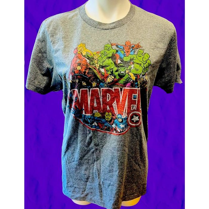 Marvel Comics Marvel Characters Y2K style graphic tee | Grailed