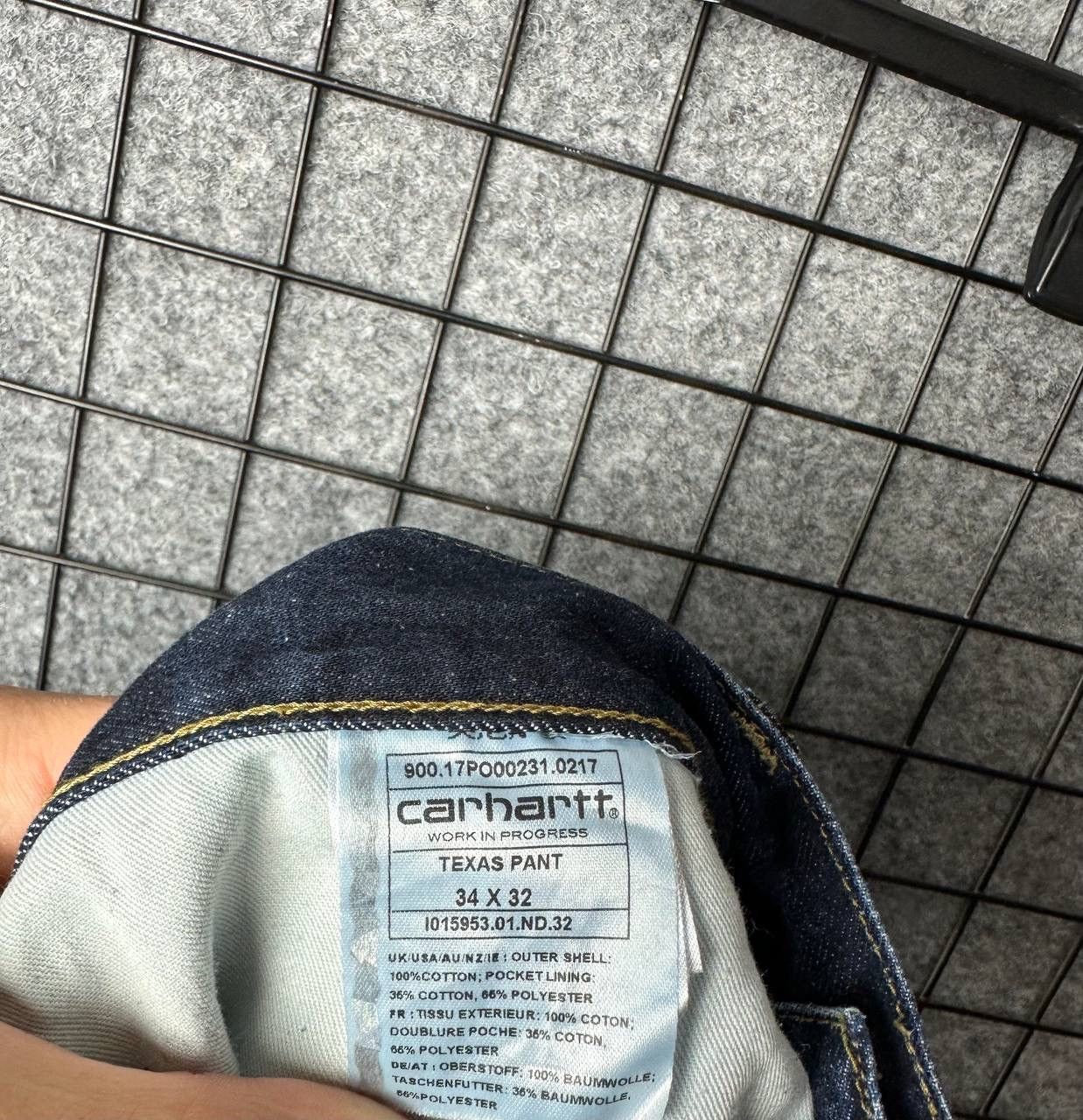 Carhartt × Carhartt Wip Carhartt wip denim jeans Texas pants size 34/32 Size US 34 / EU 50 - 7 Thumbnail