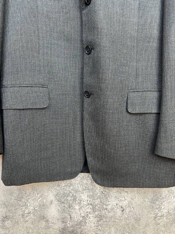 Canali RRP $1500 Canali Luxury Italy Tailored Wool Blazer Birdseye Size 50R - 7 Thumbnail