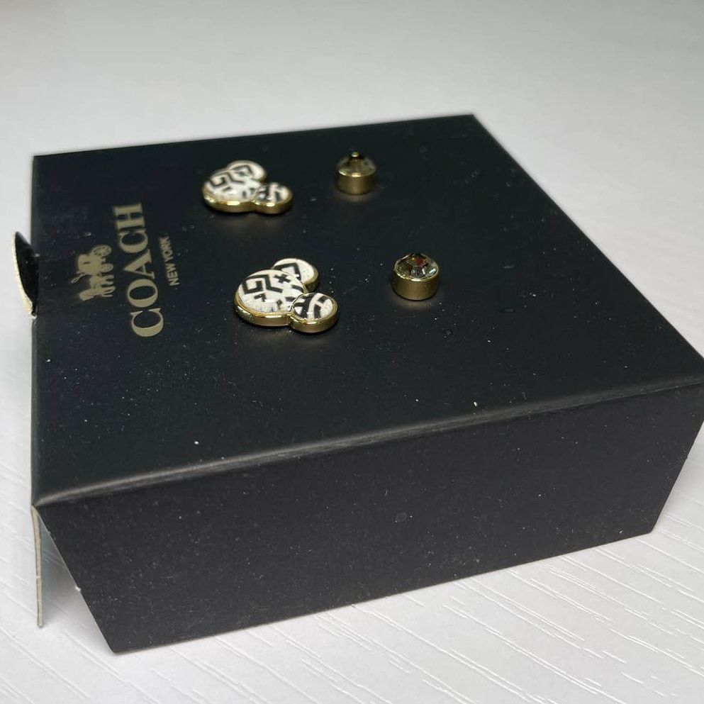 Coach Coach Disney Mickey Mouse X Keith Haring Stud Earrings Set Size ONE SIZE - 4 Thumbnail
