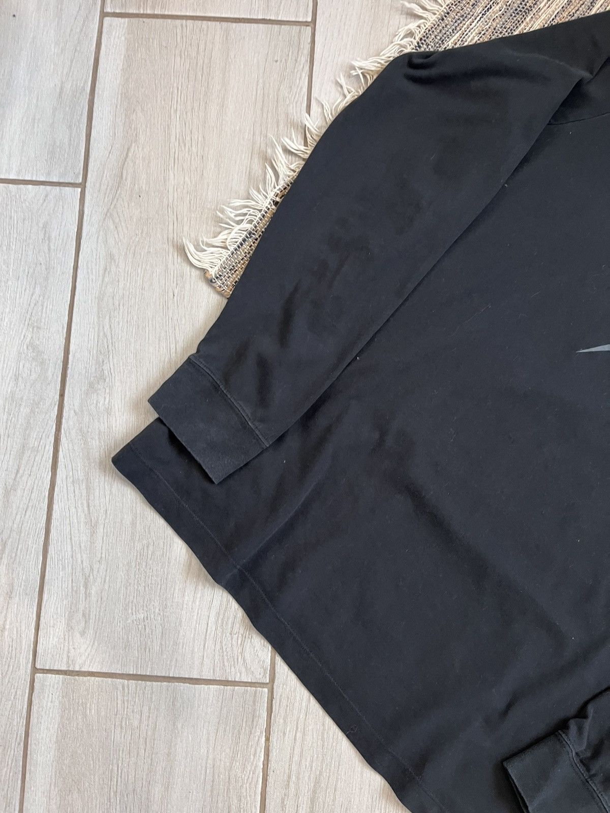 Nike × Vintage Vintage Nike Longsleeve Tshirt DriFit black basketball tee Size US L / EU 52-54 / 3 - 11 Thumbnail
