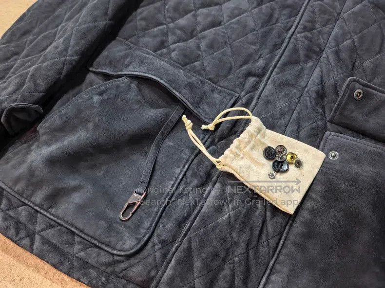 Loro Piana Loro Piana Suede cotton jacket Size US L / EU 52-54 / 3 - 5 Thumbnail