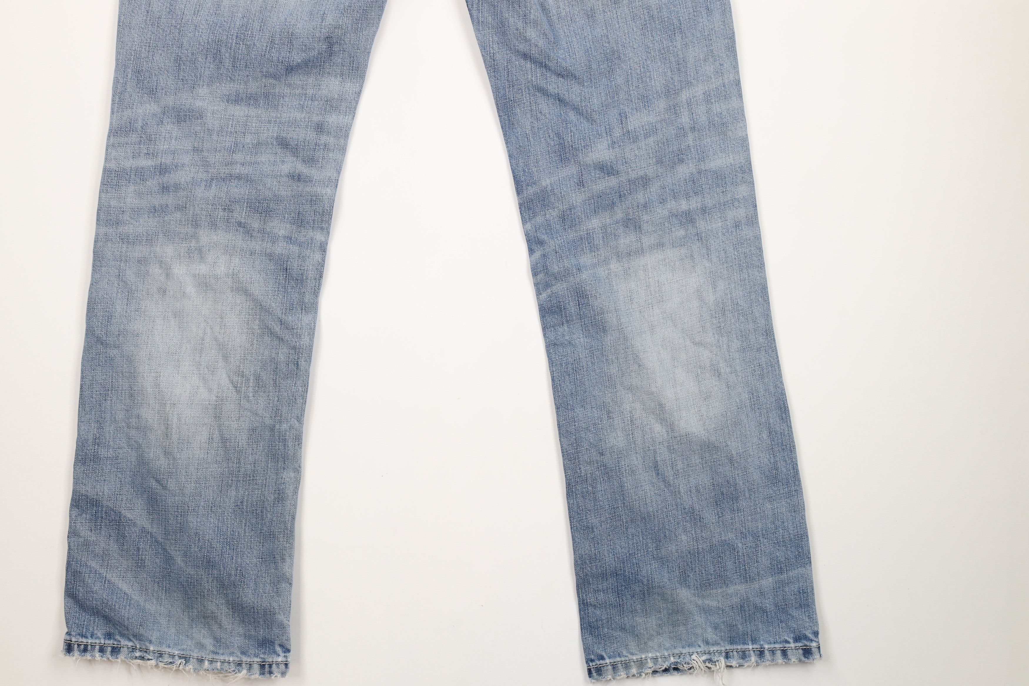 Affliction × Vintage Buckle BKE Affliction Blake Thick Stitch Cross UFC MMA Jeans Size US 32 / EU 48 - 14 Thumbnail