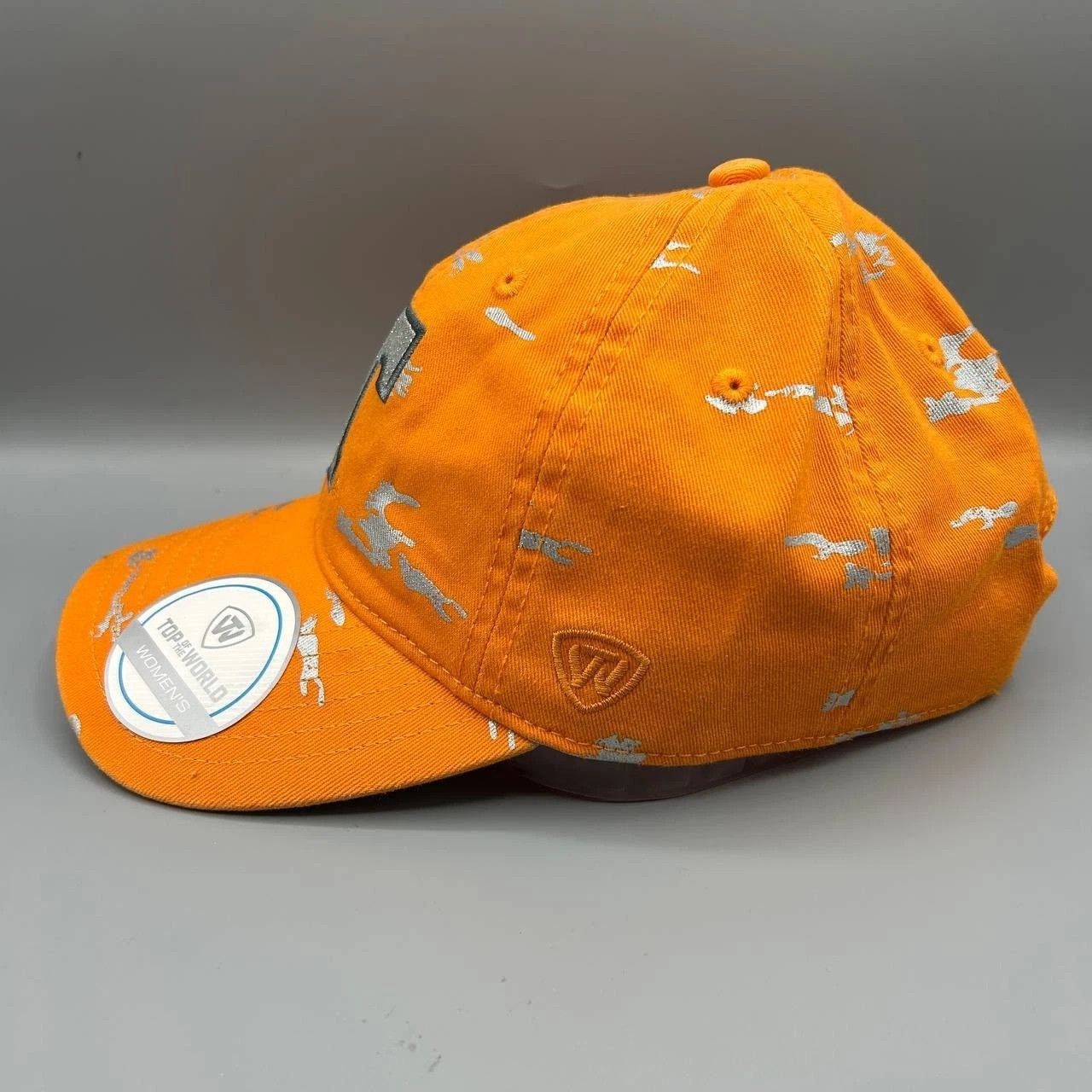 Top Of The World Tennessee Volunteers Hat Women Orange OHT Strap Back Cotton Size ONE SIZE - 3 Thumbnail