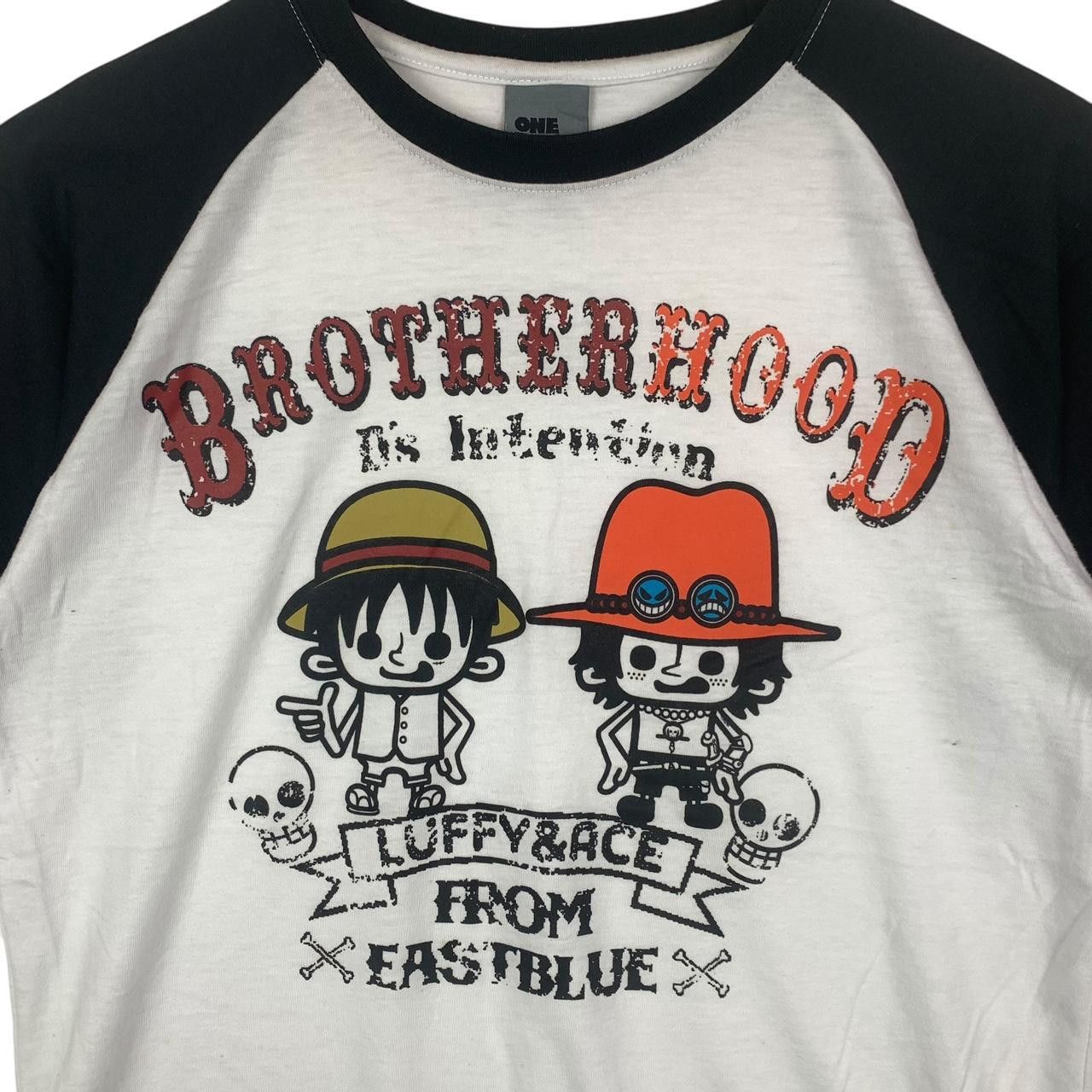 One Piece ONE PIECE ANIME Brotherhood Luffy & Ace Pirates Tee Shirt Size L / US 10 / IT 46 - 5 Thumbnail
