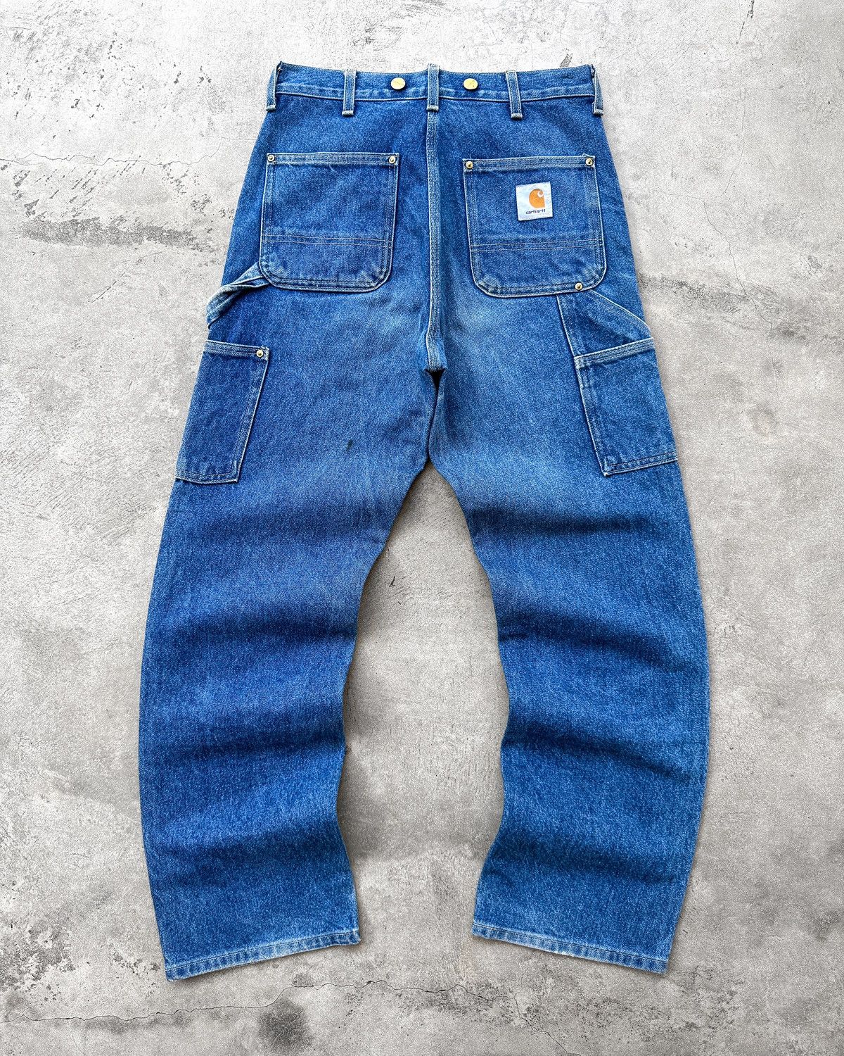 Carhartt 30x32 1996’s Crazy Vintage Carhartt Double Knee Jeans WU138 Size US 30 / EU 46 - 5 Thumbnail