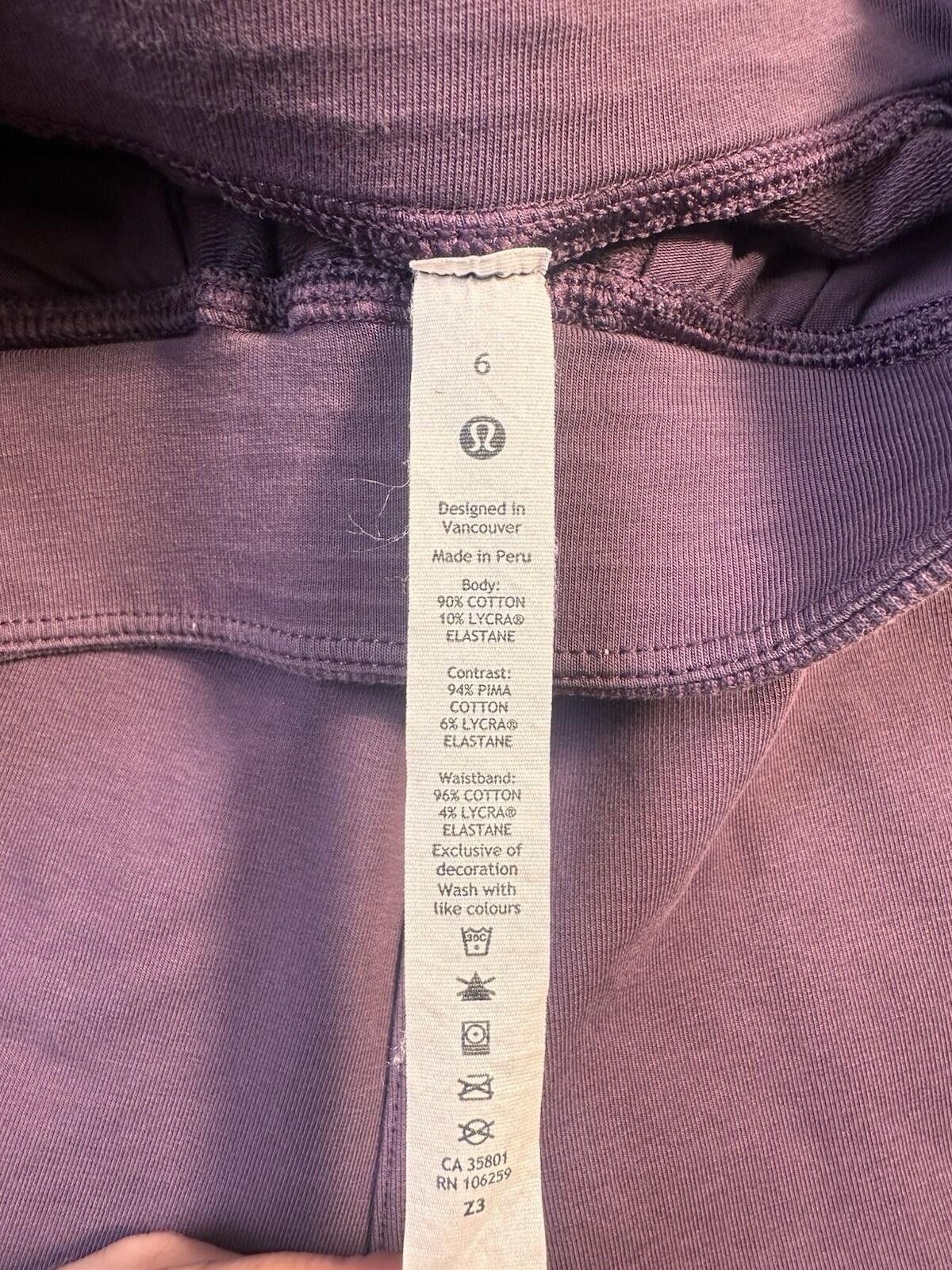 Lululemon Lululemon HR Plum/Purple Shorts 5”, Sz 6 Size 28" / US 6 / IT 42 - 3 Thumbnail
