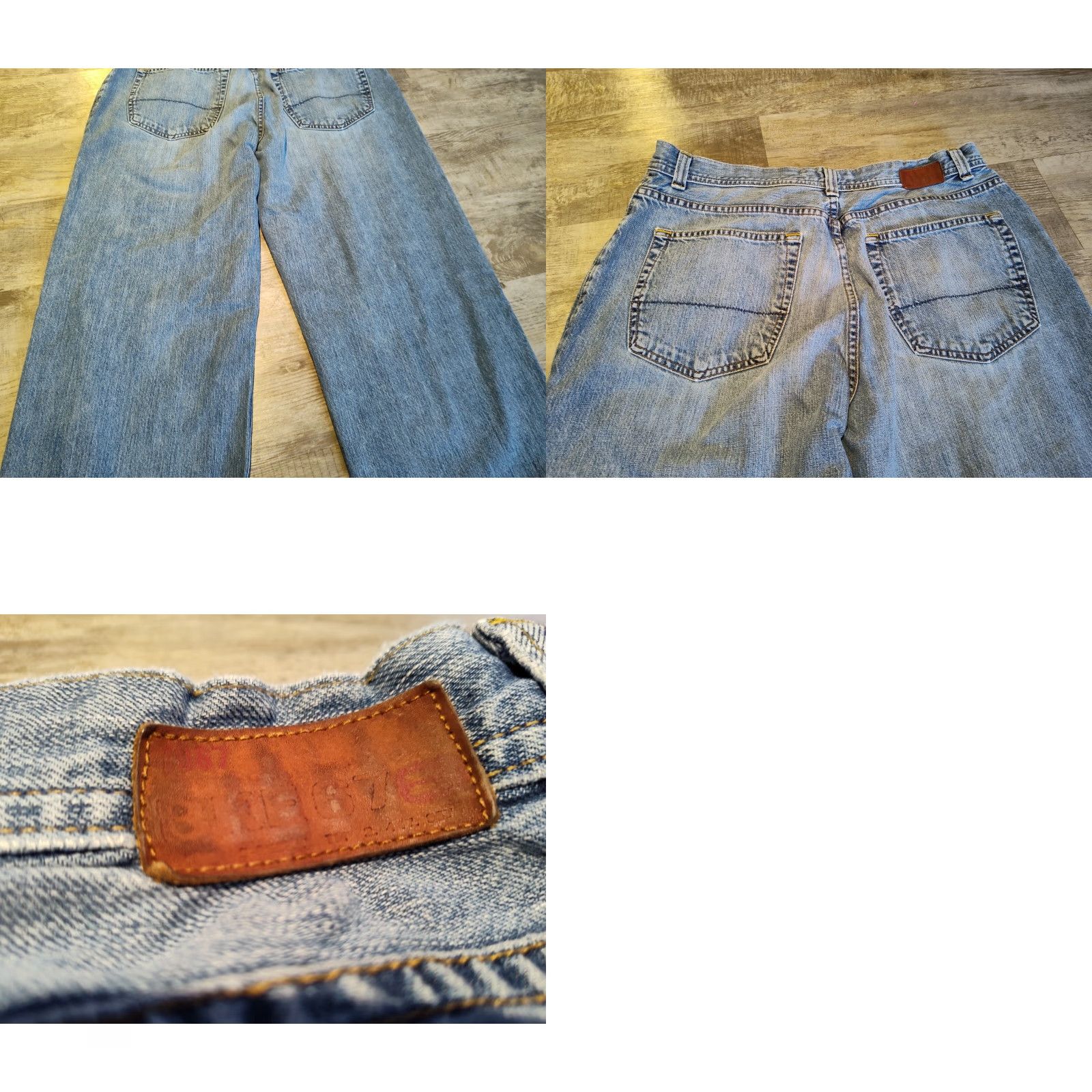 BKE VINTAGE BKE San Antonio Jeans Men Jeans 36x32 USA Made Light Blue 90s Straight Regular Mens Size US 36 / EU 52 - 10 Thumbnail