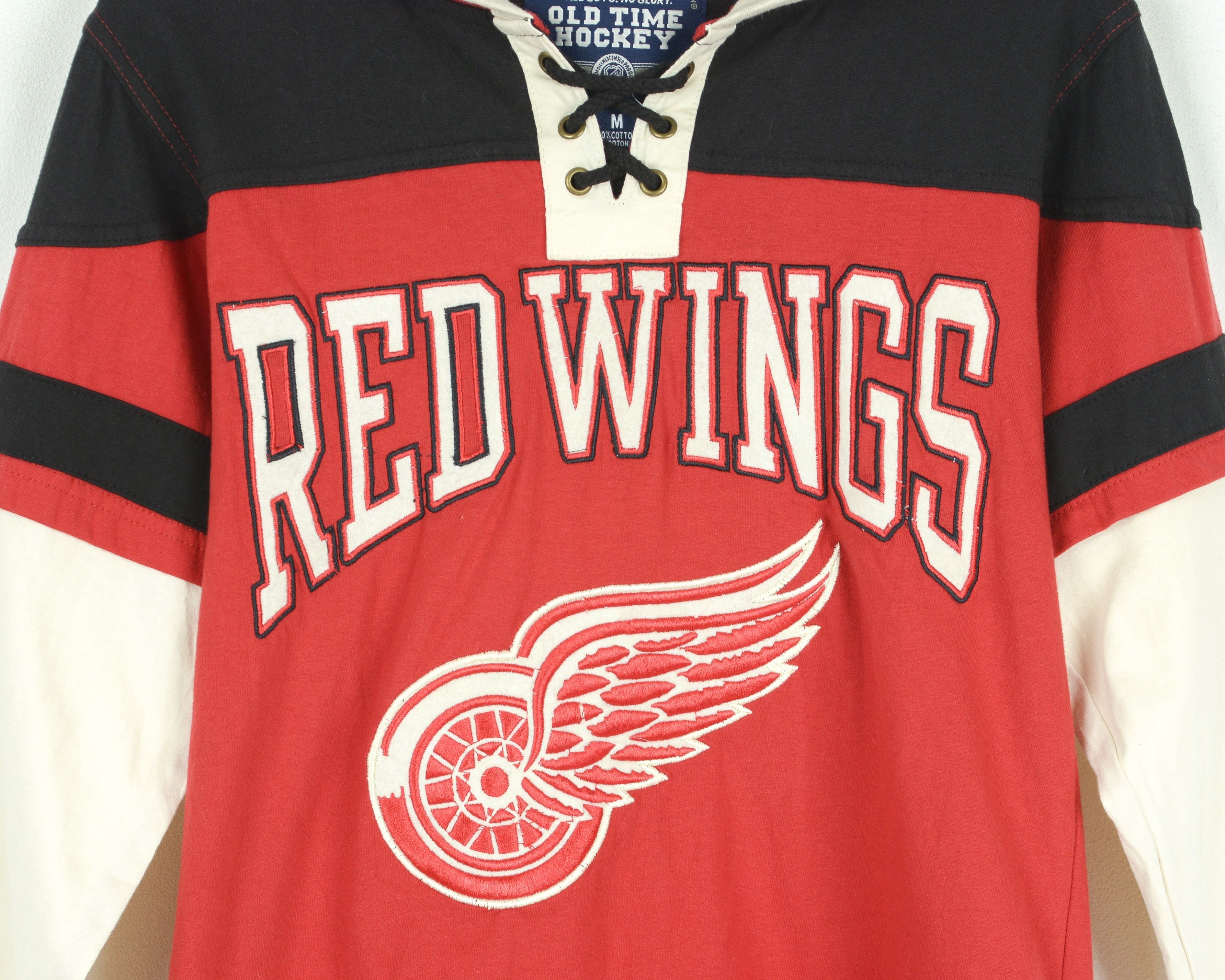 NHL Detroit Red Wings Kids Youth M Long Sleeved Jersey Shirt Top Size US XXS / EU 40 - 3 Thumbnail