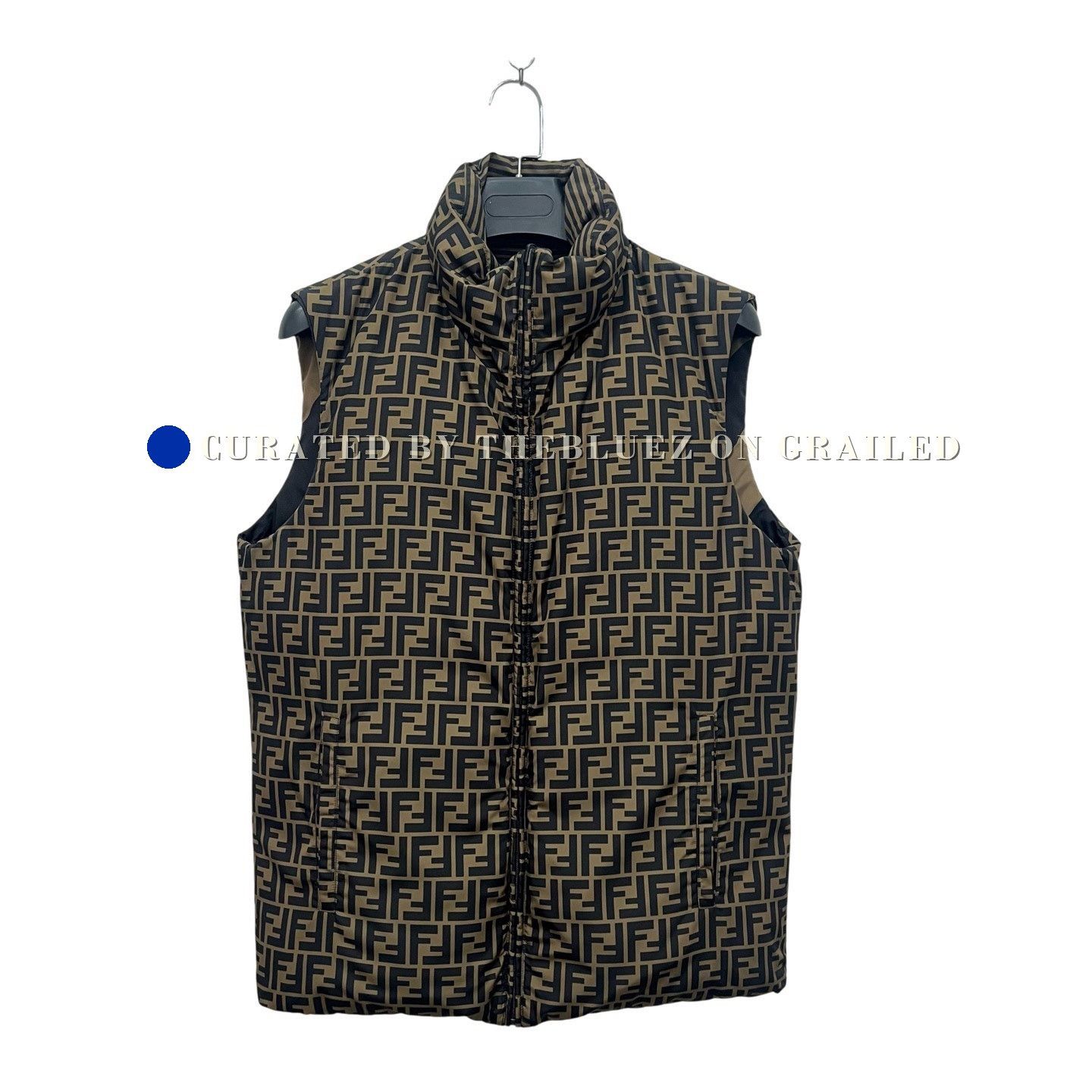 Fendi Fendi Reversible Printed Down Vest Size US S / EU 44-46 / 1 - 1 Thumbnail