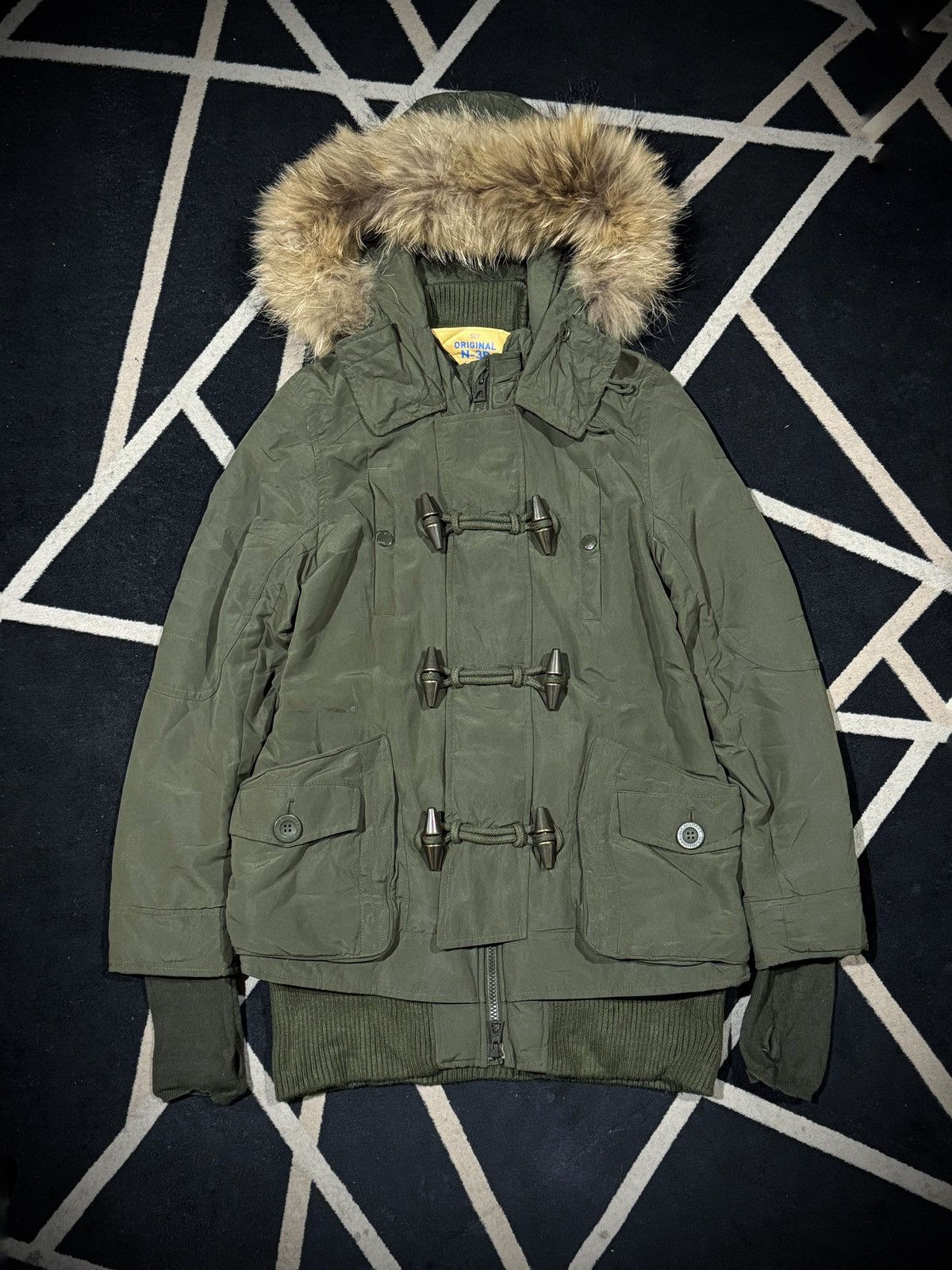 Le Grande Bleu (L.G.B.) SLY N-3B Fur Jacket style ifsx lgb Japanese Size US M / EU 48-50 / 2 - 1 Thumbnail