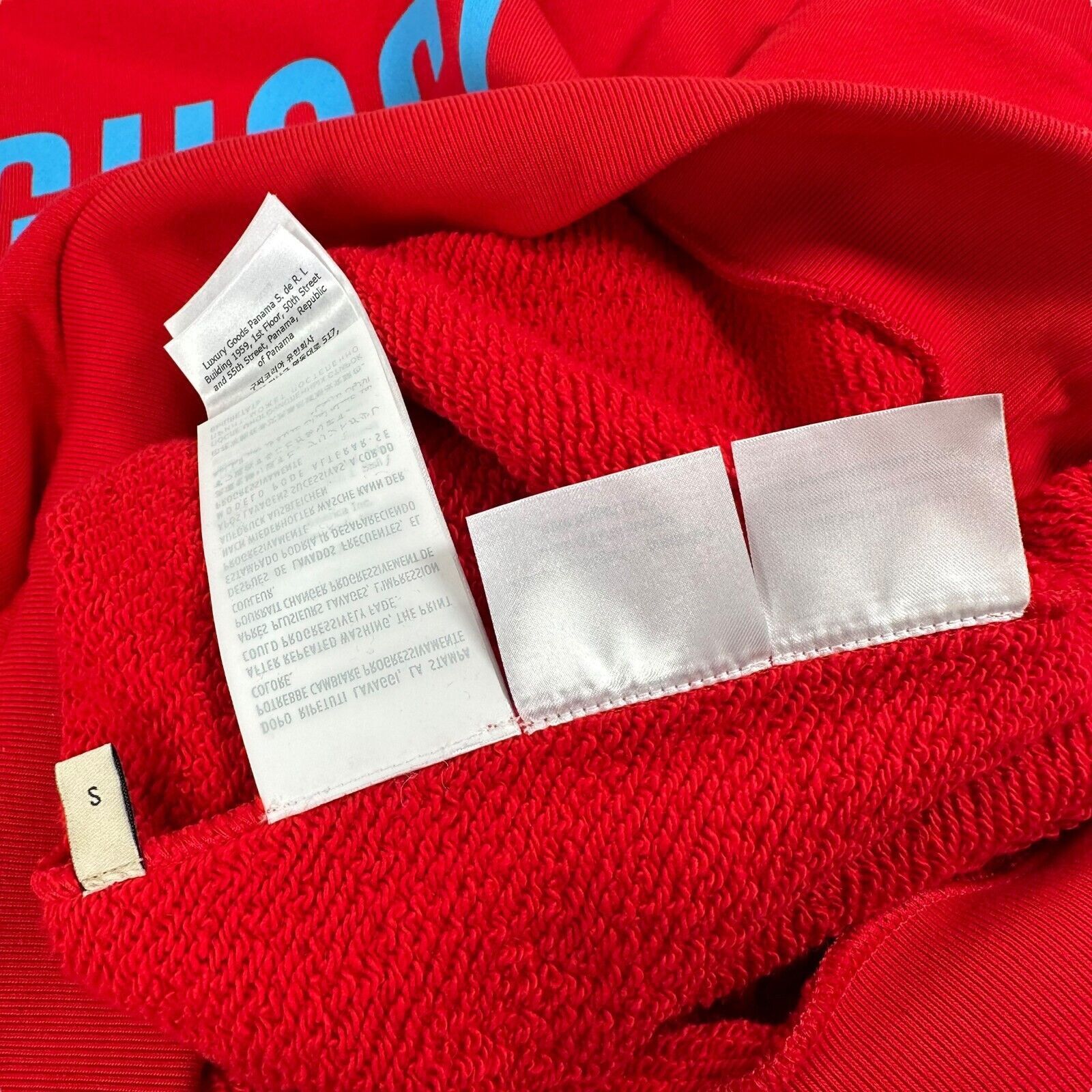 Gucci Gucci Size S Sweatshirt Red Humphrey Bogart Crewn Logo BNWT Size US S / EU 44-46 / 1 - 6 Thumbnail