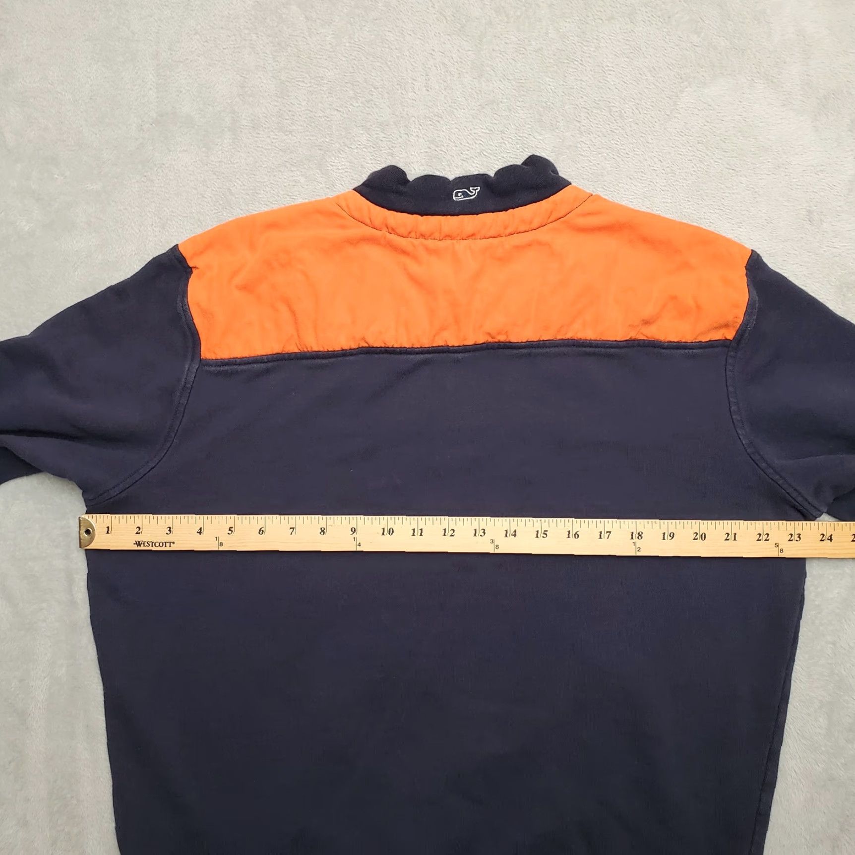 Vineyard Vines Vineyard Vines Sweater Mens M Orange 100% Cotton Long Sleeve 1/4 Zip Pullover Golf Casual Mens Size US M / EU 48-50 / 2 - 6 Thumbnail