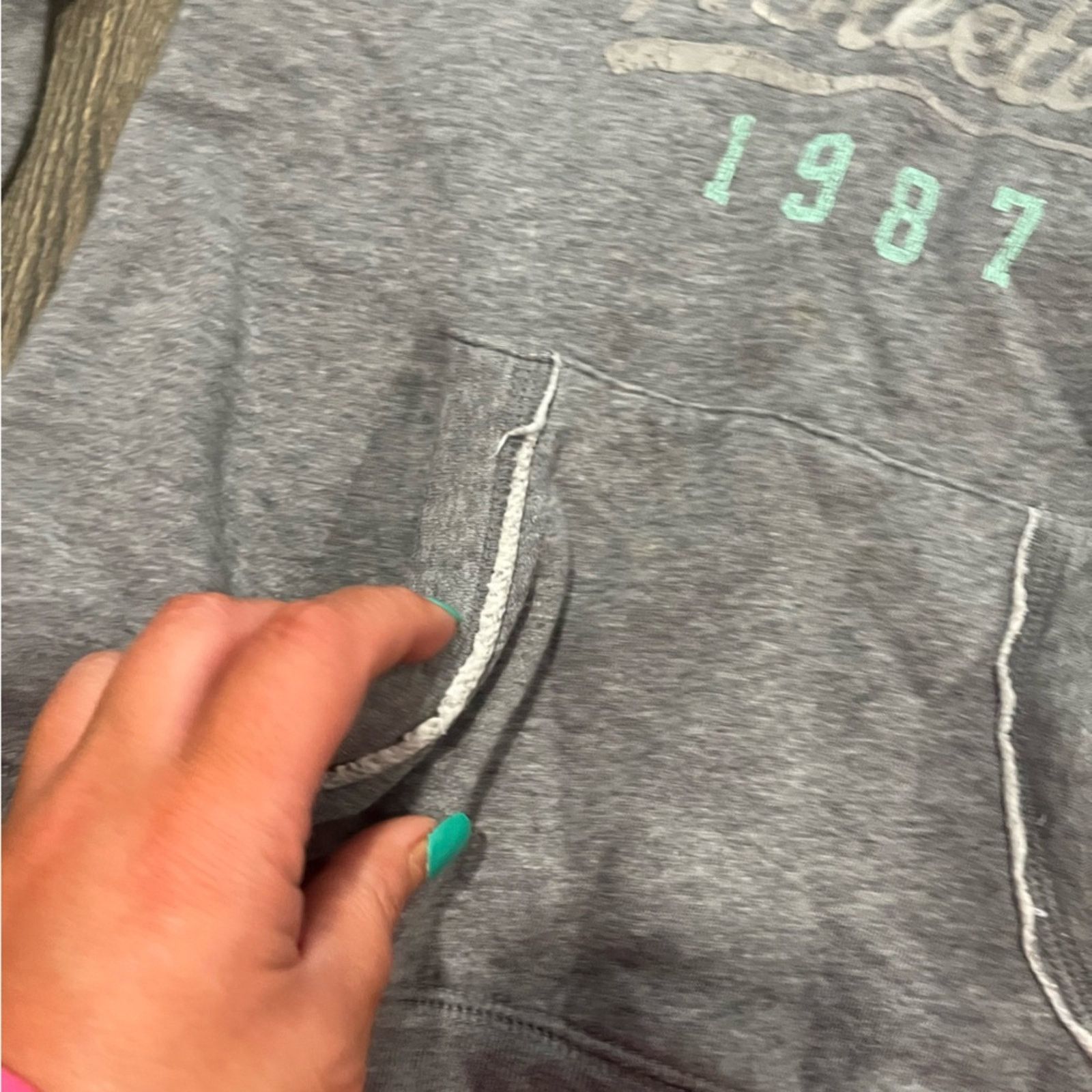 Aeropostale Aeropostale Sweatshirt Hoodie Logo Pocket Front Size M Size M / US 6-8 / IT 42-44 - 3 Thumbnail
