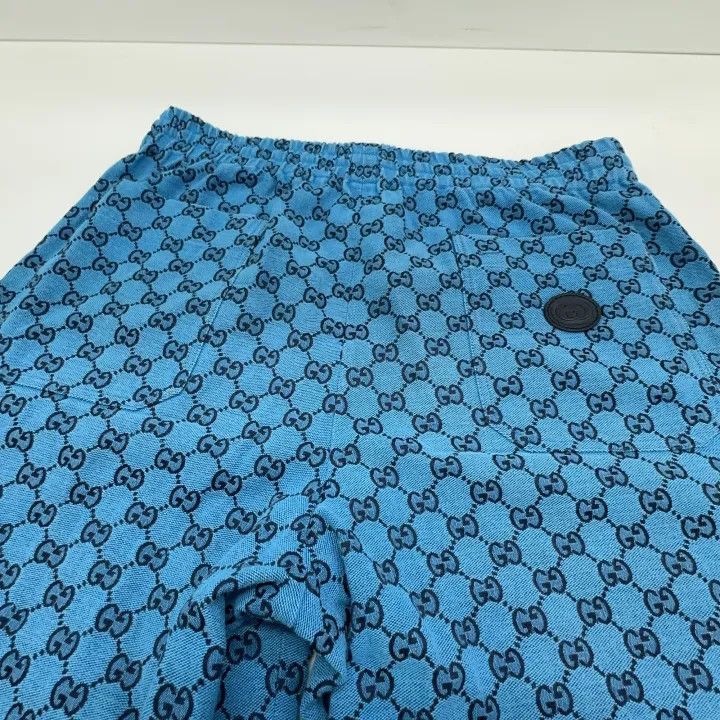 Gucci Gucci Multicolor Double G Printed Canvas Shorts-2507 Size US 44 / EU 60 - 9 Thumbnail