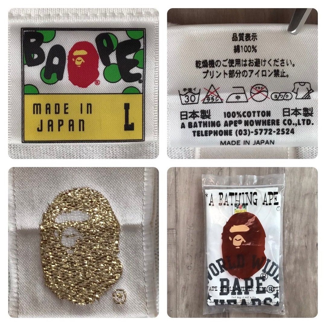 Bape 2008 BAPE HEADS SHOW T-shirt NIGO Pharrell Kanye West NERD Size US L / EU 52-54 / 3 - 8 Thumbnail