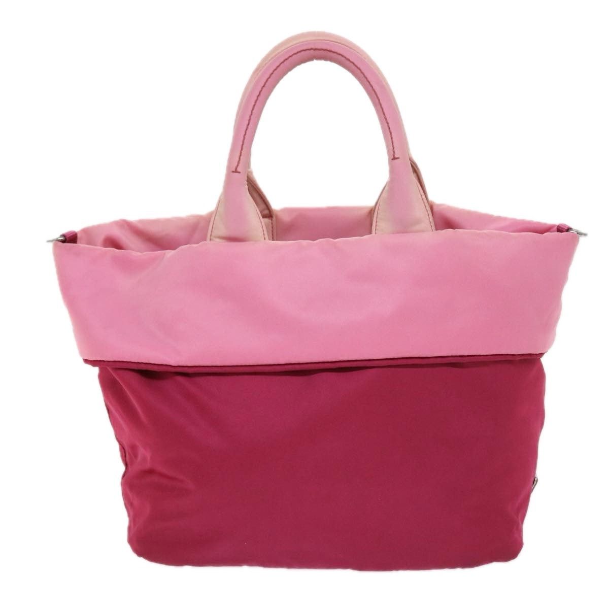 Prada PRADA Hand Bag Nylon Pink Size ONE SIZE - 2 Thumbnail