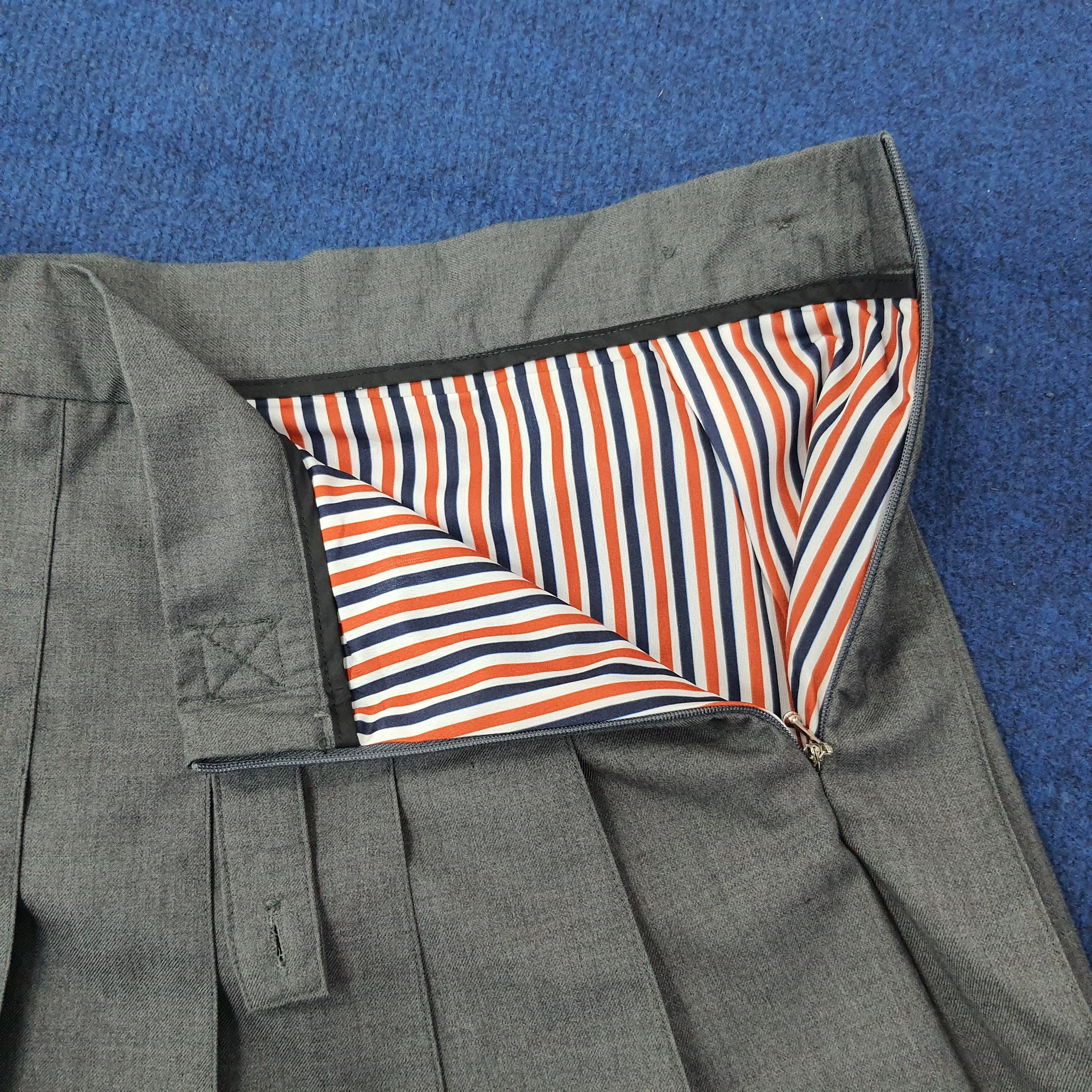 Designer Vintage Mini Skirt Thom Browne Style C228N13 Size 24" / US 00 / IT 34 - 4 Thumbnail