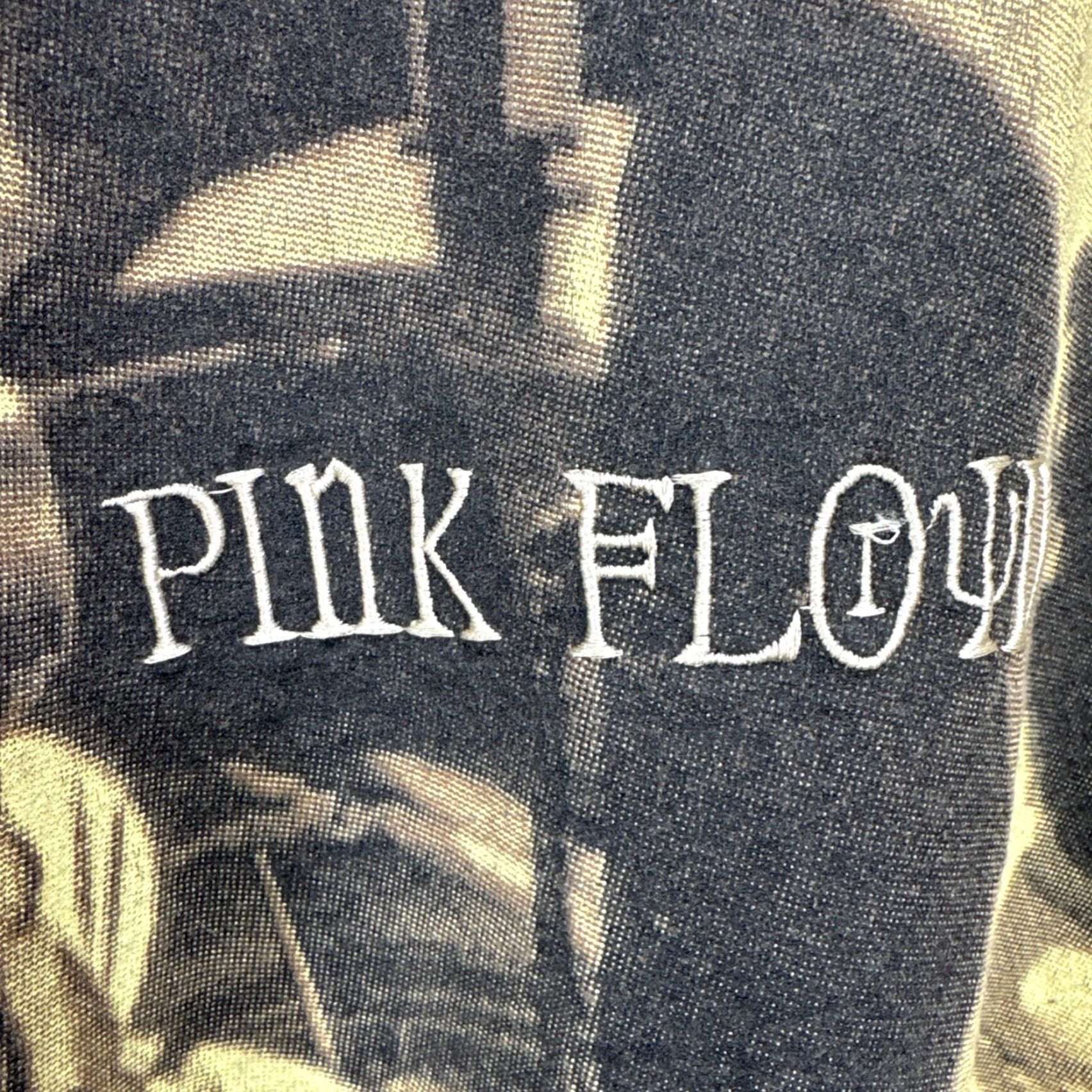 AAA VINTAGE Pink Floyd All Over Print T-Shirt Men XL Brown 90s Band Music Embroidered Graphic Size US XL / EU 56 / 4 - 6 Thumbnail