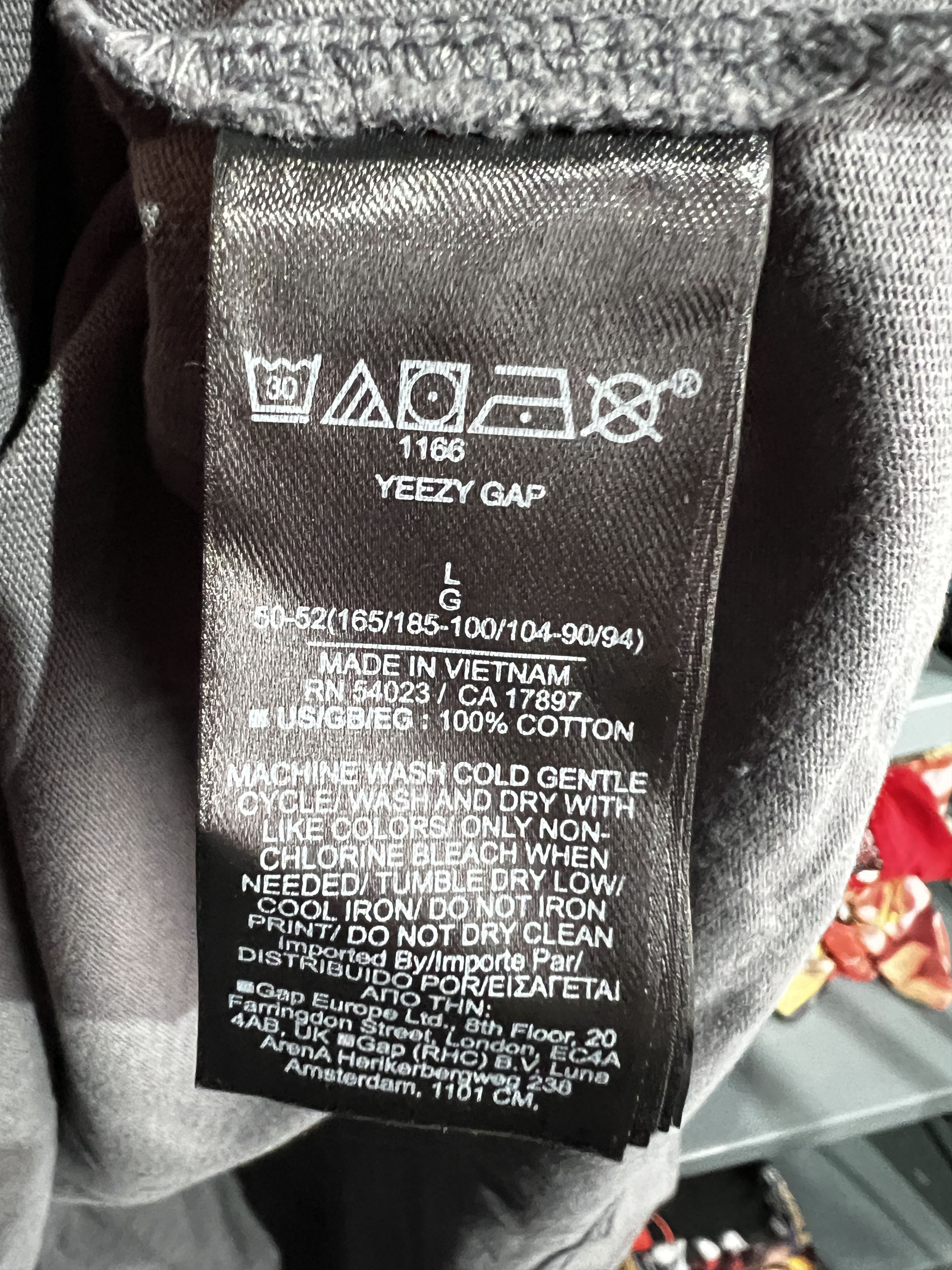 Gap × Kanye West Yzy x Gap Unreleased Long Sleeve Kanye West Yeezy oversized Size US L / EU 52-54 / 3 - 3 Thumbnail