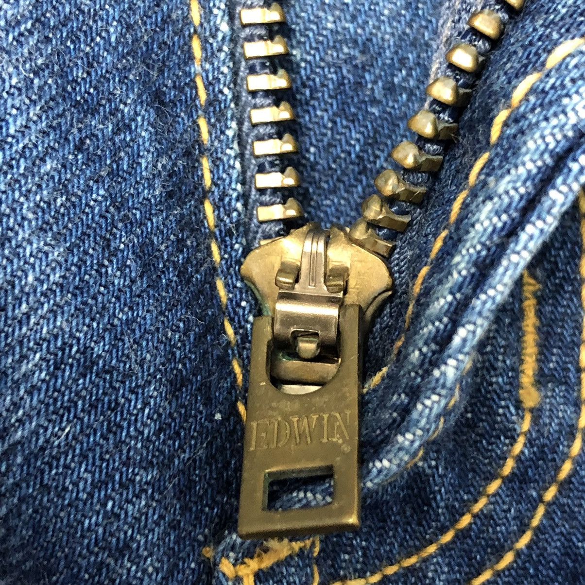 Edwin 🔥Rare🔥 Vintage 80s EDWIN Flare Bootcut Denim Jeans Size US 31 - 15 Thumbnail