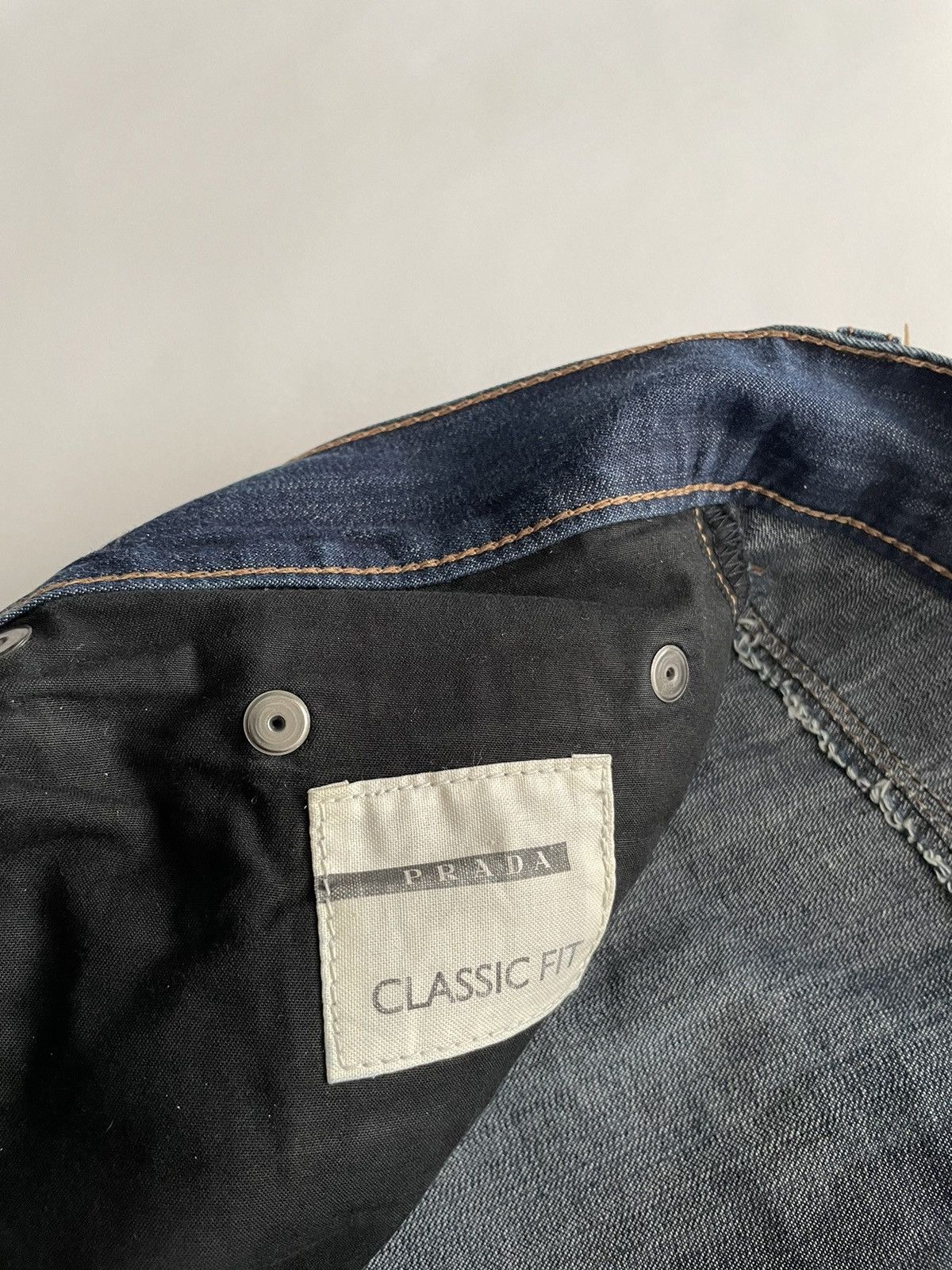 Prada Prada 2000’s Bootcut Indigo Denim Jeans Size US 31 - 6 Thumbnail