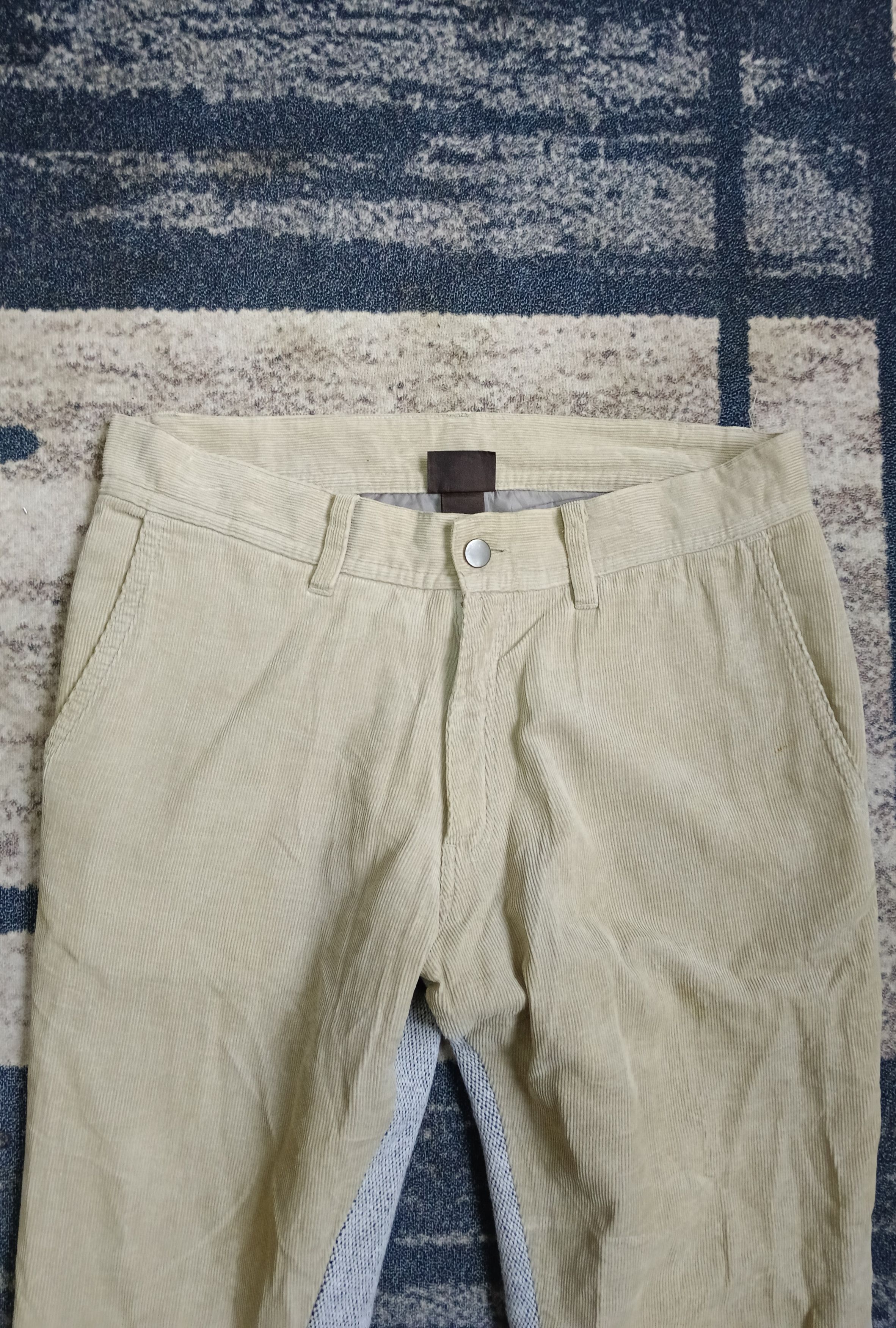 Japanese Brand FLARE TWIST PRONOUNCED TWO TONE PANTS Size US 31 - 4 Thumbnail