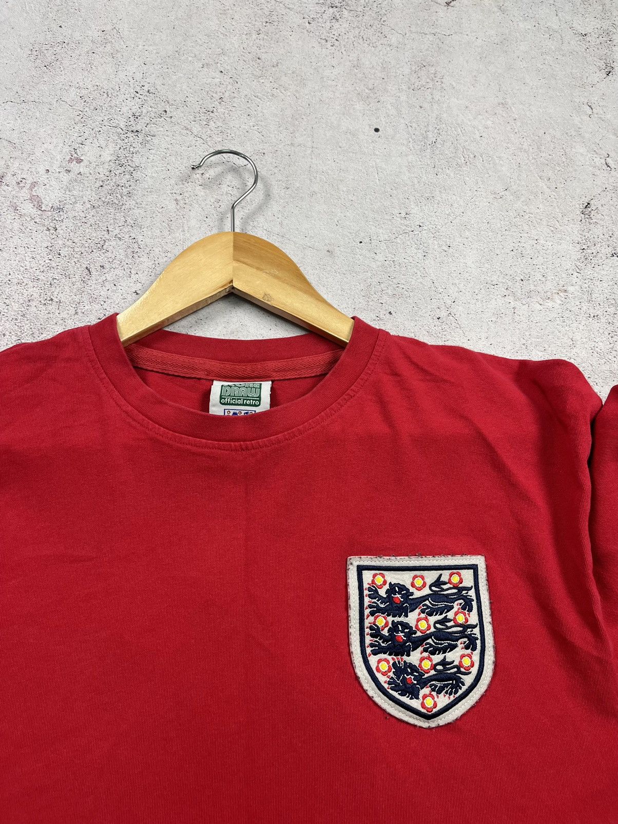 Vintage ENGLAND 1966 AWAY FOOTBALL SHIRT SOCCER JERSEY LONG SLEEVE Size US M / EU 48-50 / 2 - 2 Thumbnail