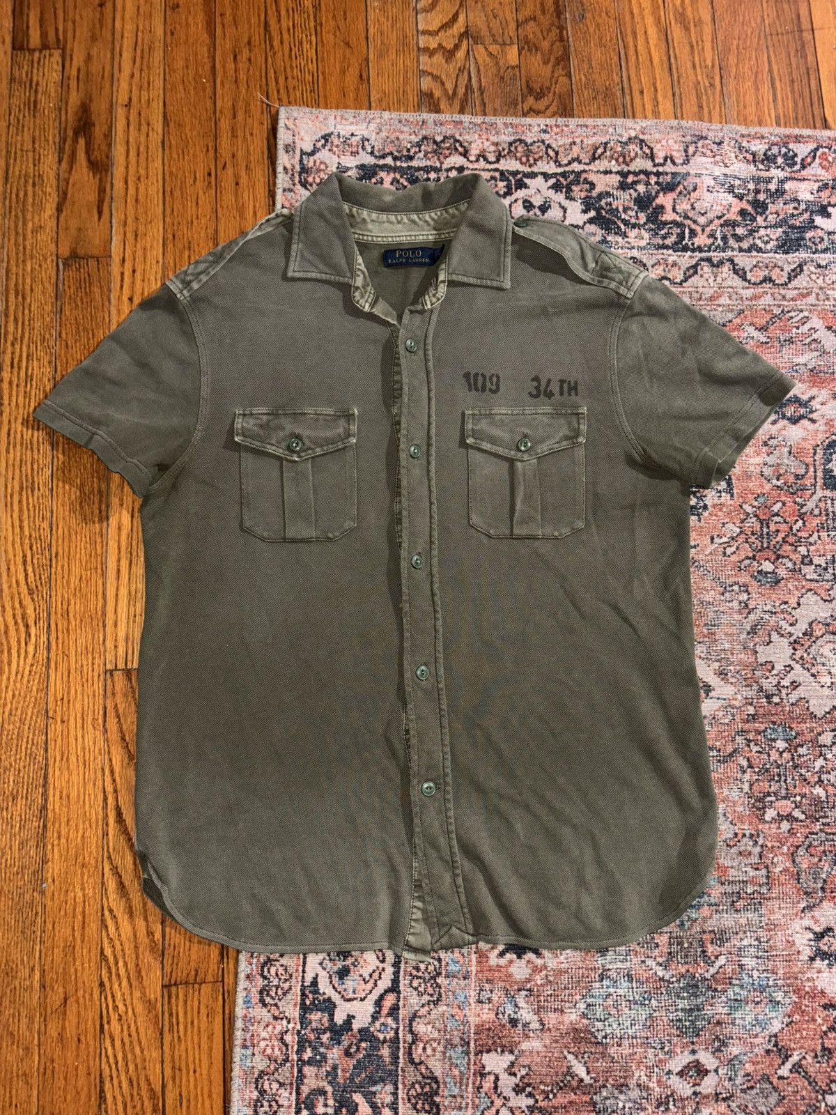 Polo Ralph Lauren Polo Ralph Lauren military button up Size US M / EU 48-50 / 2 - 1 Thumbnail