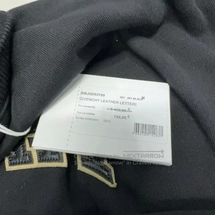 Givenchy Givenchy SS22 Logo Detachable Sleeve Crewneck Sweatshirt. Size US M / EU 48-50 / 2 - 6 Thumbnail