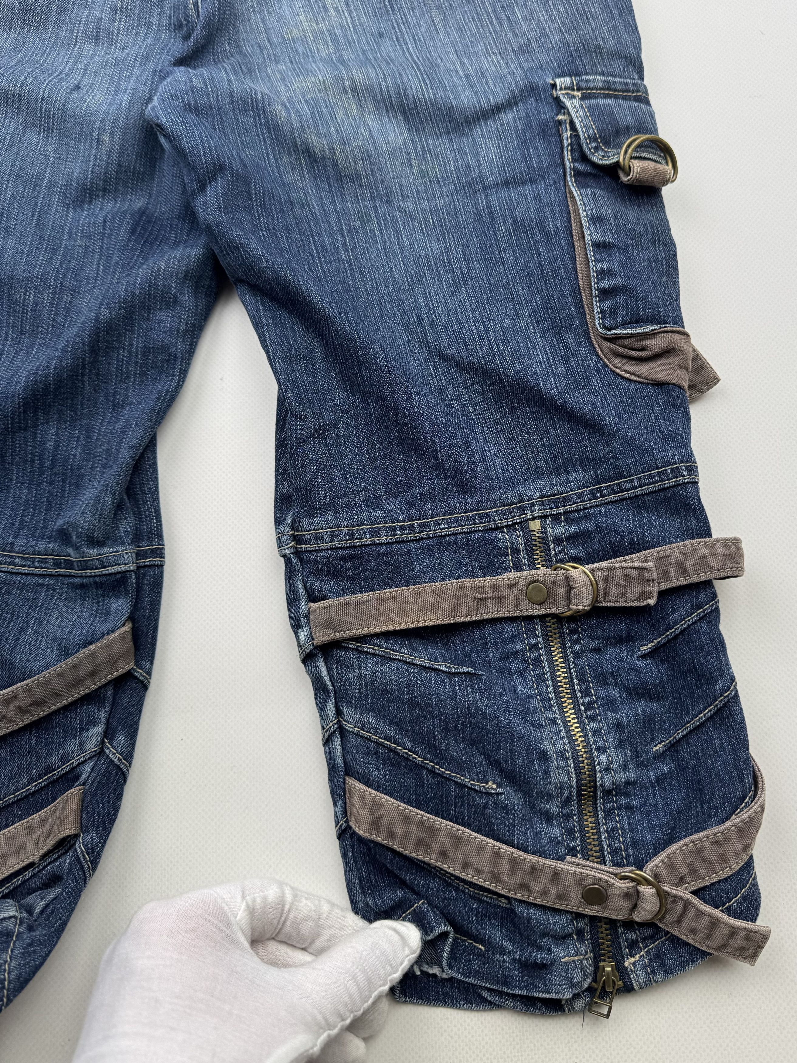 Japanese Brand 90's Long Shorts With Bondage B380(V406)E2 Size US 28 / EU 44 - 10 Thumbnail