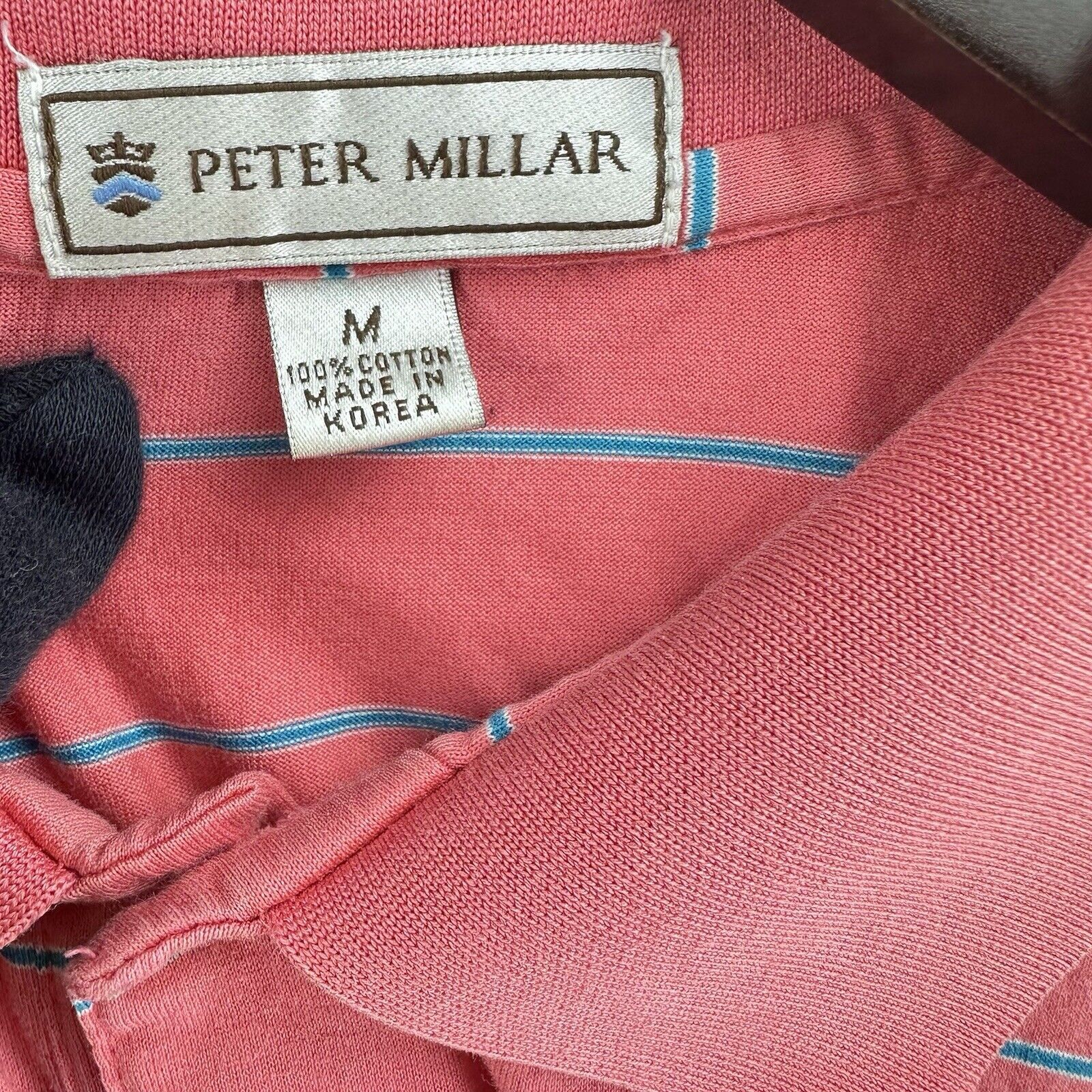 Peter Millar Peter Millar - Golf Short Sleeve Polo - Salmon M Medium Size US M / EU 48-50 / 2 - 3 Thumbnail