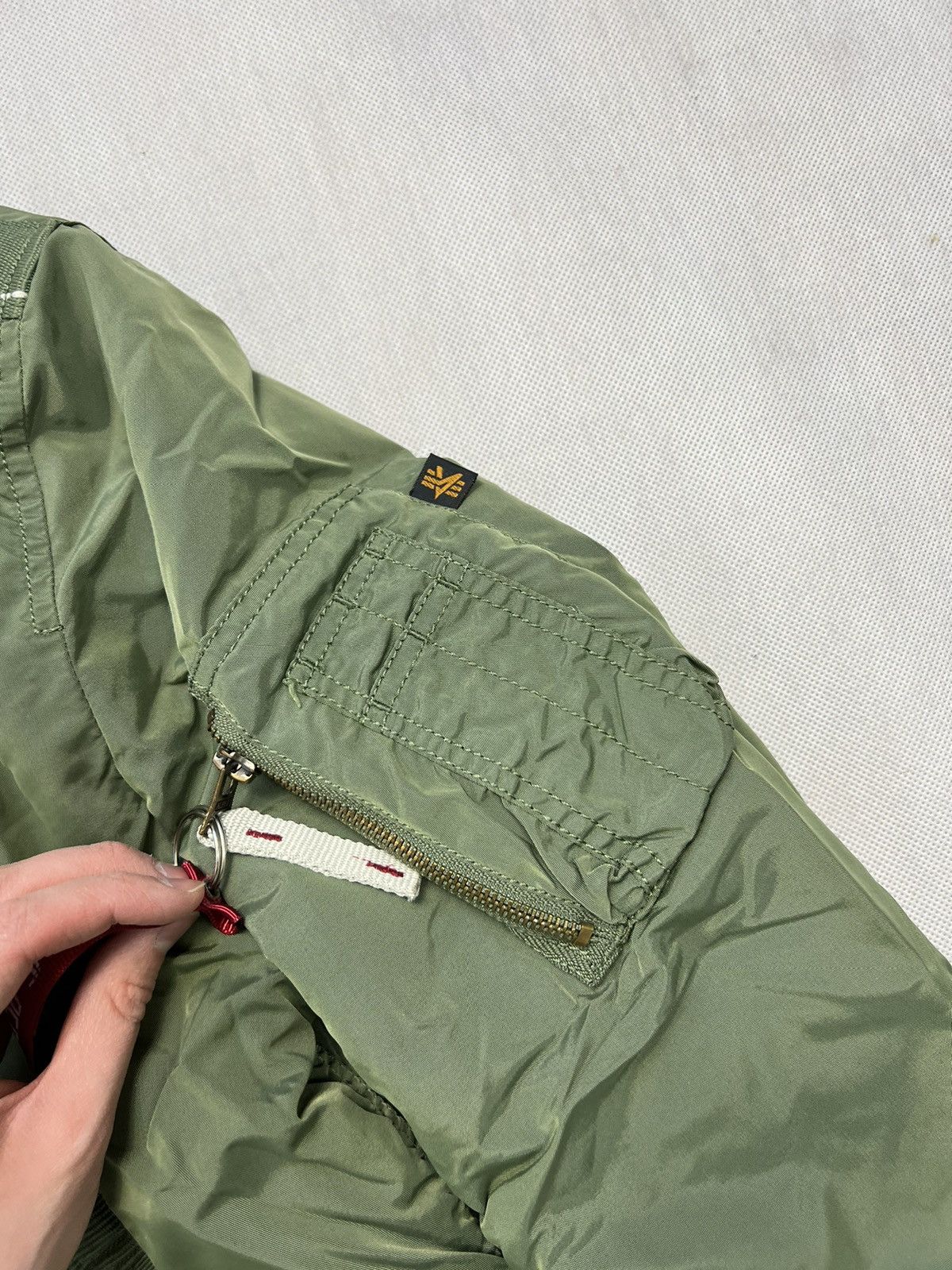 Alpha Industries Bomber Jacket Alpha Industries Injector III Zipped Military Size US M / EU 48-50 / 2 - 4 Thumbnail