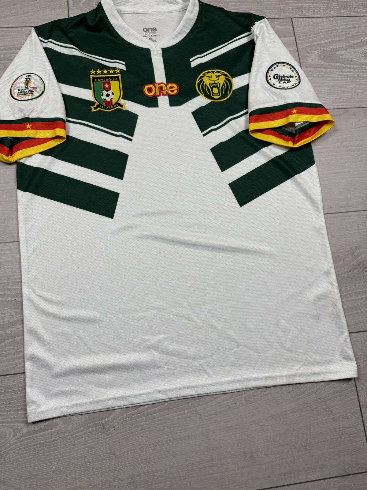 Other Cameroon One Africa CUP 24 Football Soccer Jersey XL sz Size US XL / EU 56 / 4 - 4 Thumbnail