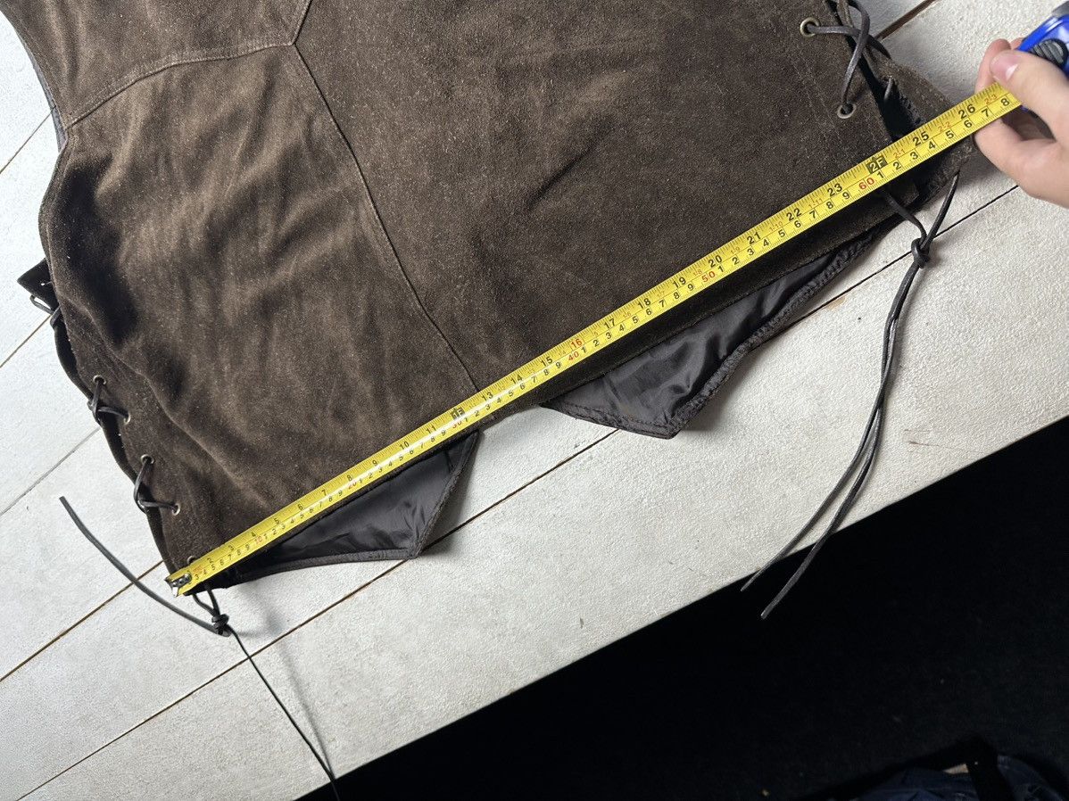 Genuine Leather 90s 🚨Vintage Leather WEST Flight Bomber RARE MOTORCYCLE Size US XXL / EU 58 / 5 - 14 Thumbnail
