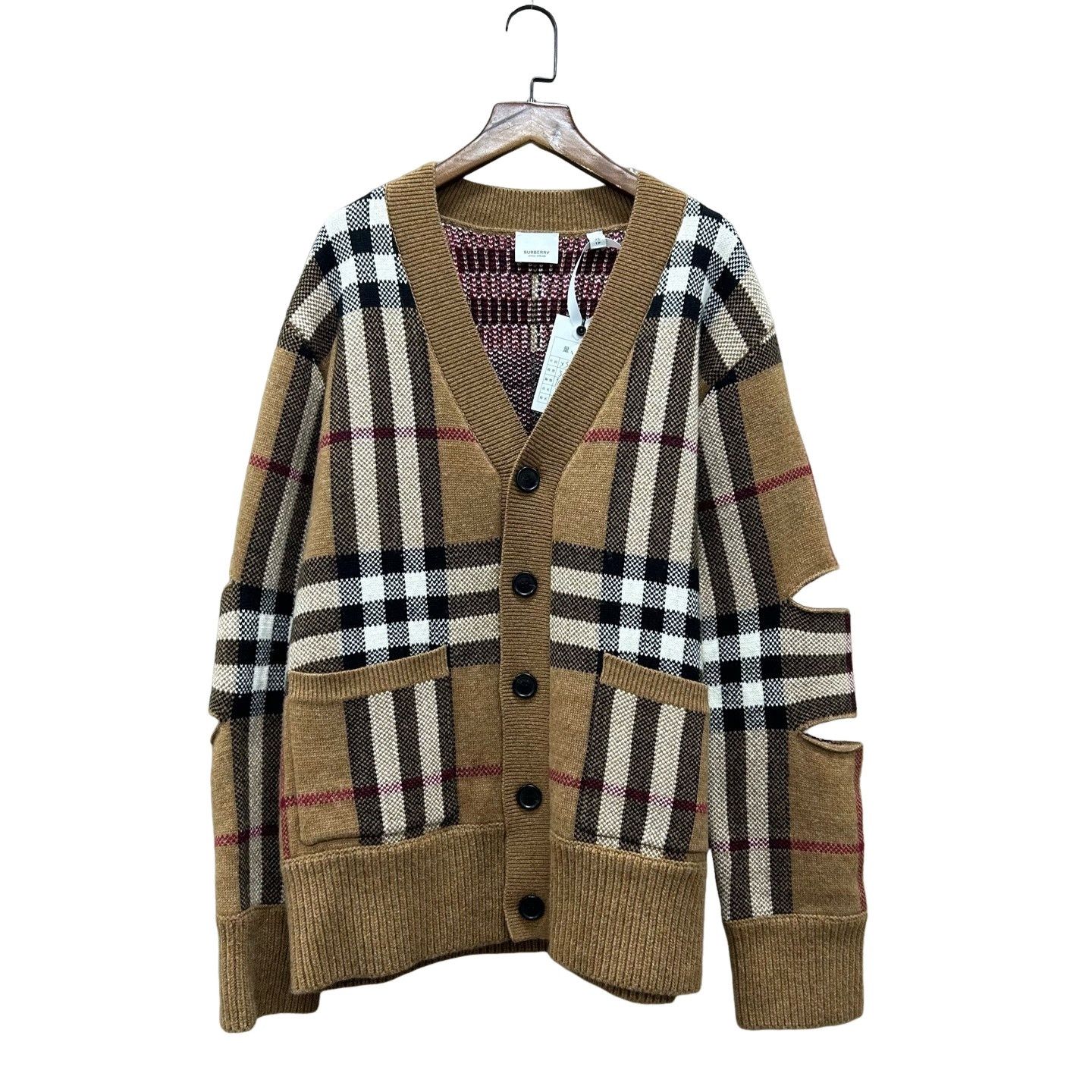 Burberry Burberry Checkered Knit Cardigan Size XS Size US XS / EU 42 / 0 - 1 Thumbnail