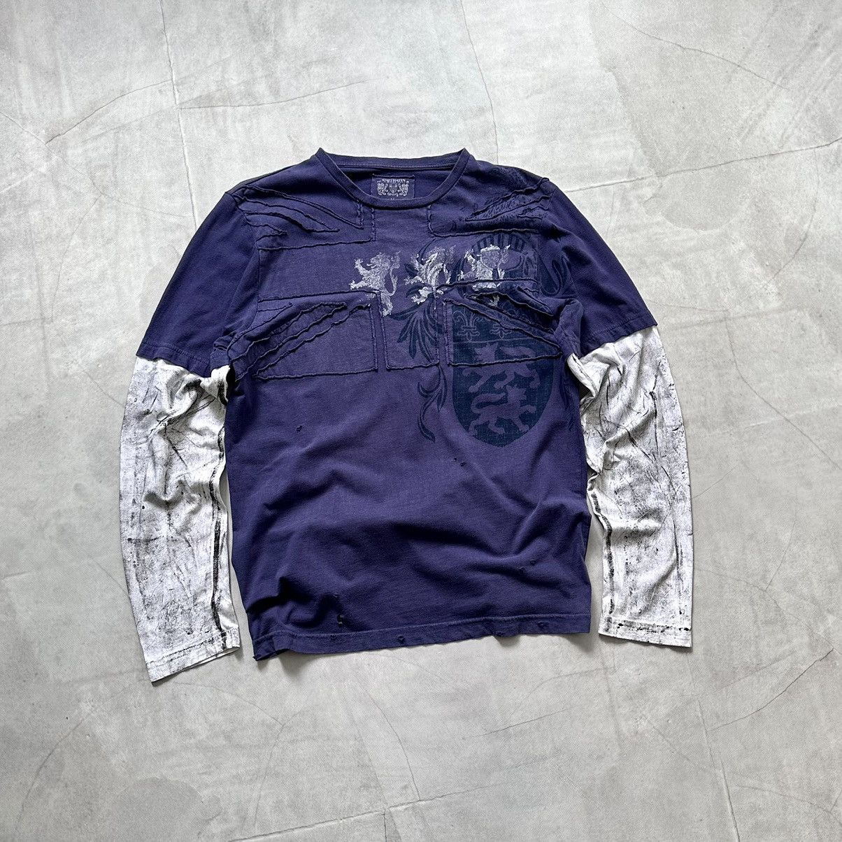Pre-owned Hysteric Glamour X If Six Was Nine Y2k England British Flag Hysteric Glamour Vibe Long Sleeve