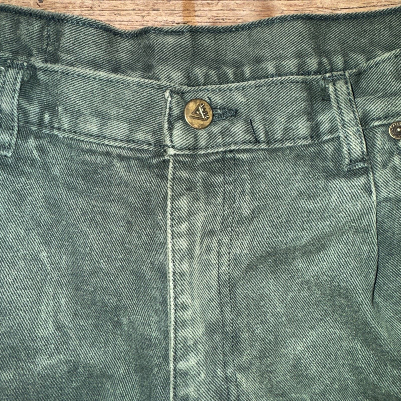 Other LA Gate 80's Vintage Baggy Green skater Denim Shorts Size US 40 / EU 56 - 2 Thumbnail