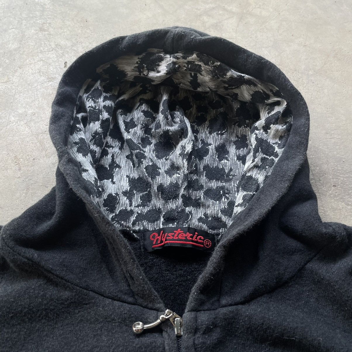 Hysteric Glamour HYSTERIC GLAMOUR “ALL THE PRETTY GIRLS” GOTHIC PUNK HOODIE Size XXS / US 00 / IT 34 - 9 Thumbnail